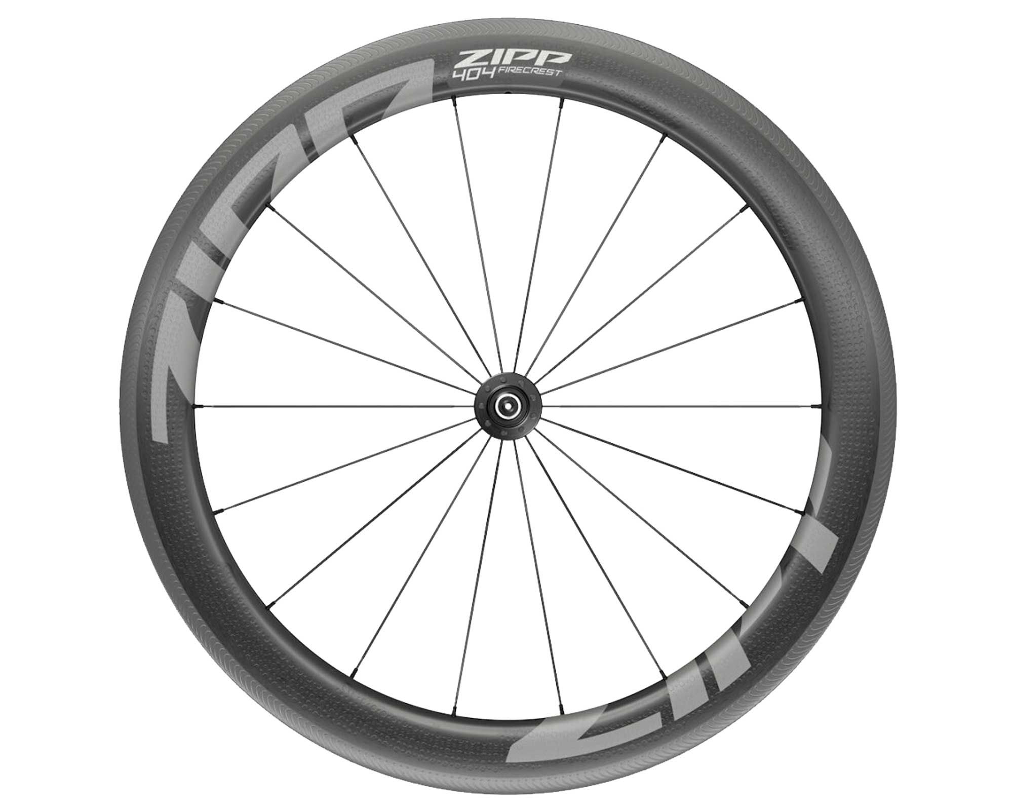Колесо ZIPP 404 Firecrest карбоновое Tubeless Rim 700c, переднее, 18 спиц, QR