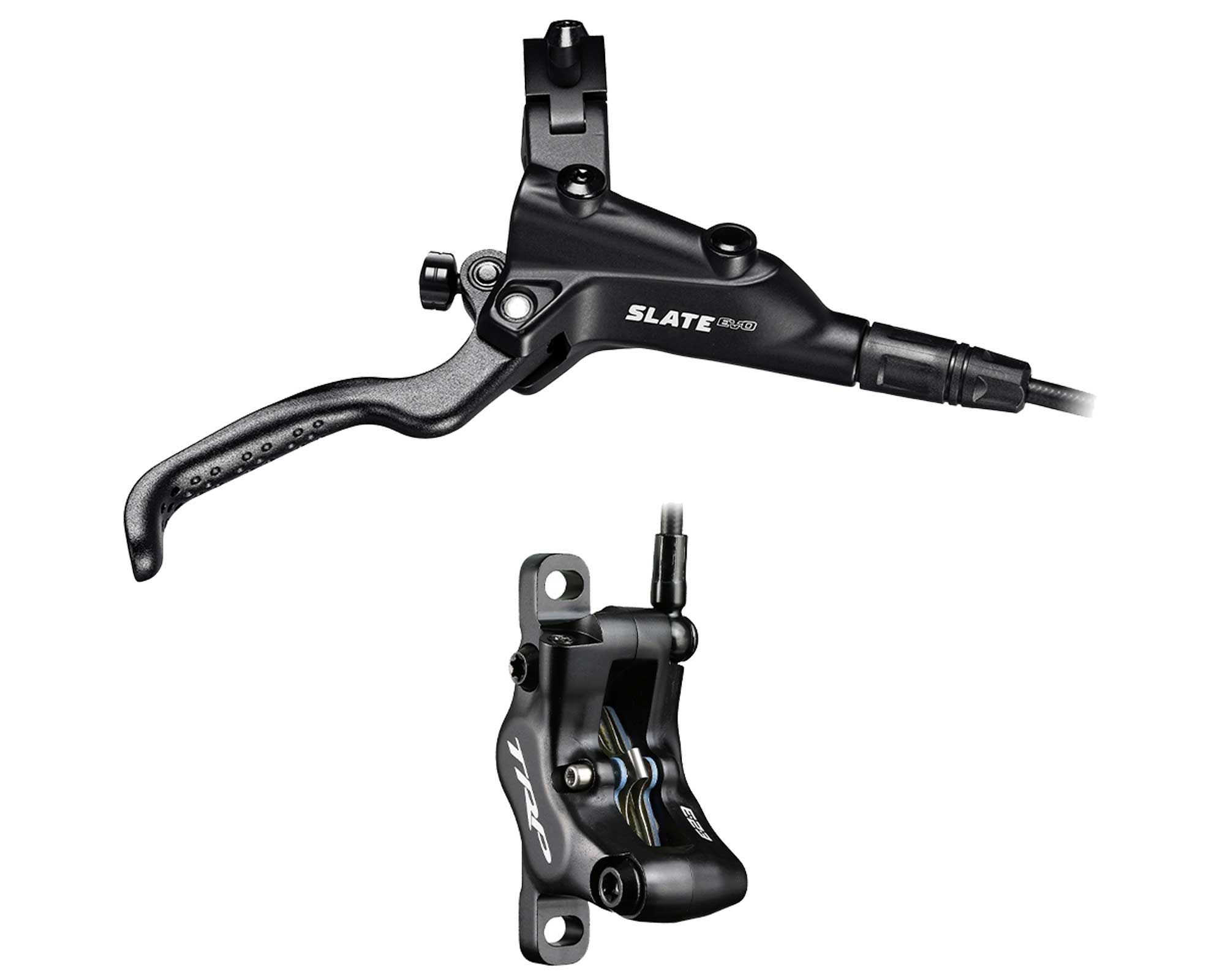 Дискові задні гідравлічні гальма TRP Slate EVO M807 4 поршня, 1900мм, (чорний)