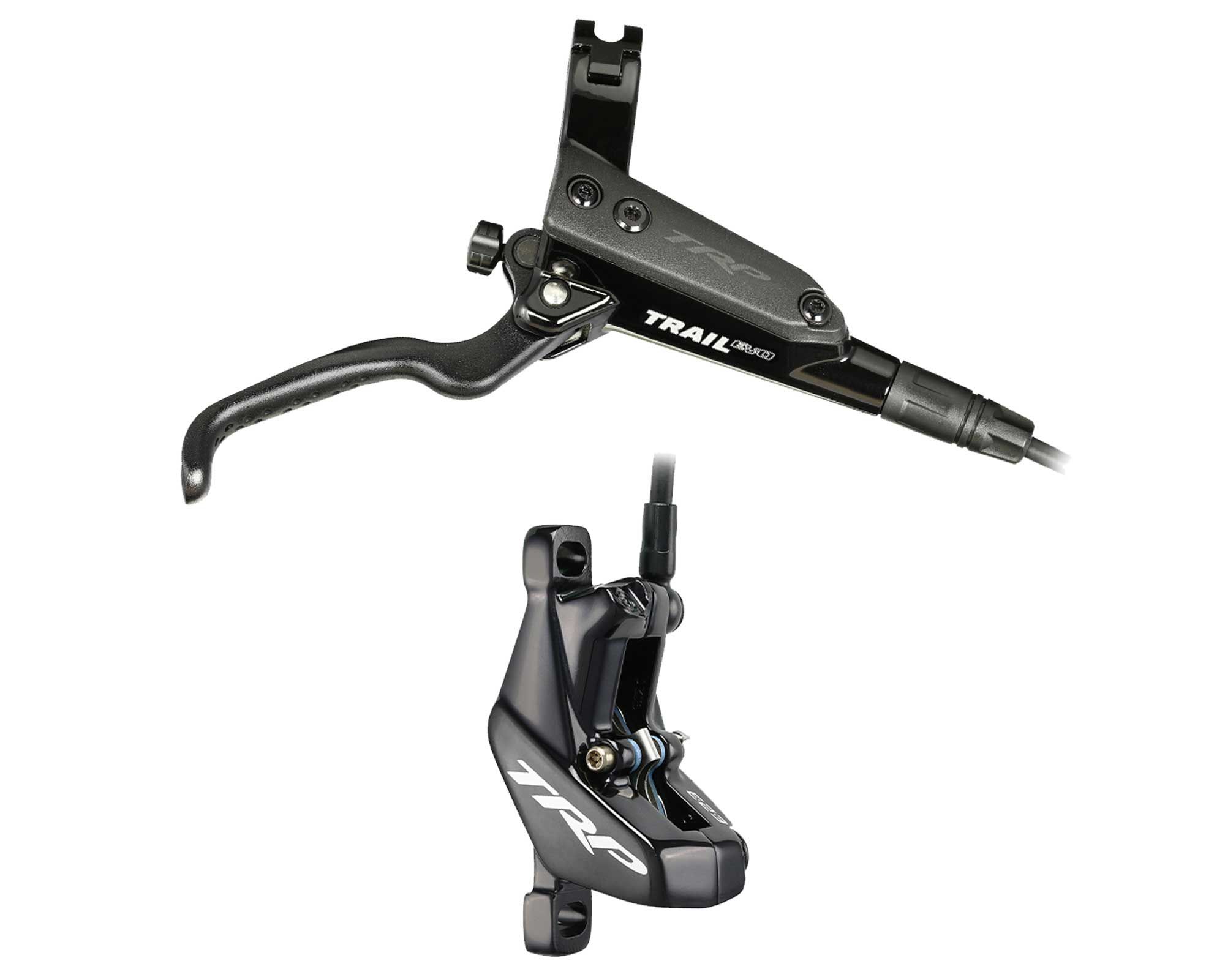 Дискові задні гідравлічні гальма TRP Trail EVO M843 4 поршня, 1900мм, (чорний)