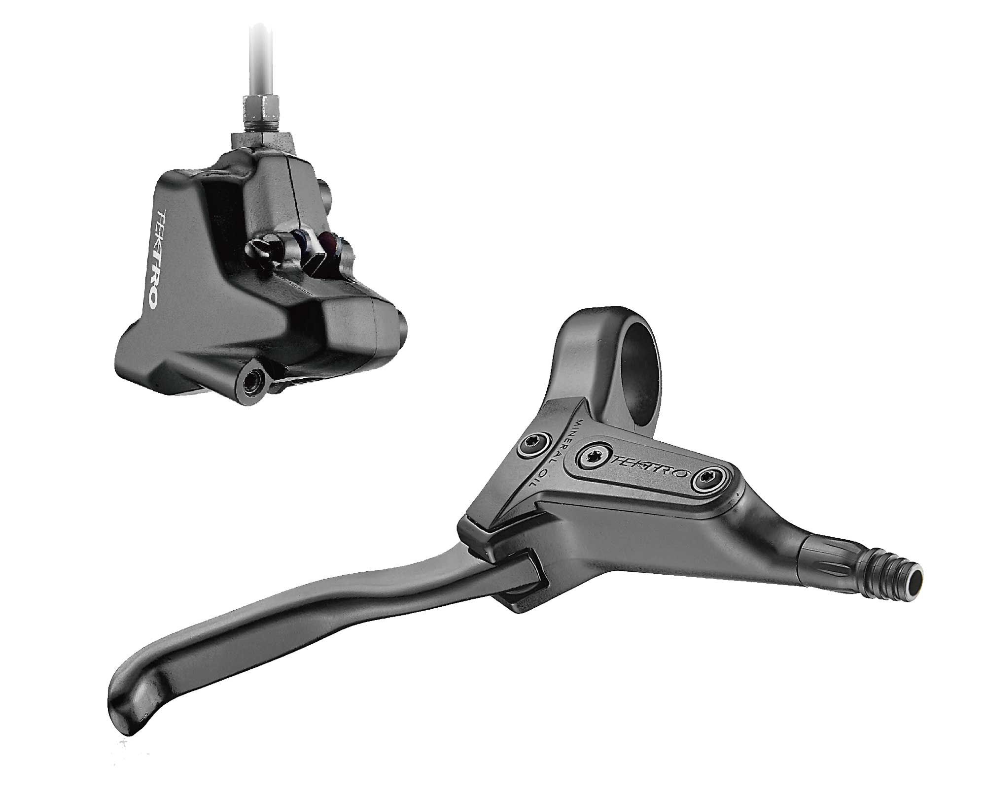 Дискові задні гідравлічні гальма TEKTRO HD-R280R Flat Mount Black (чорний)