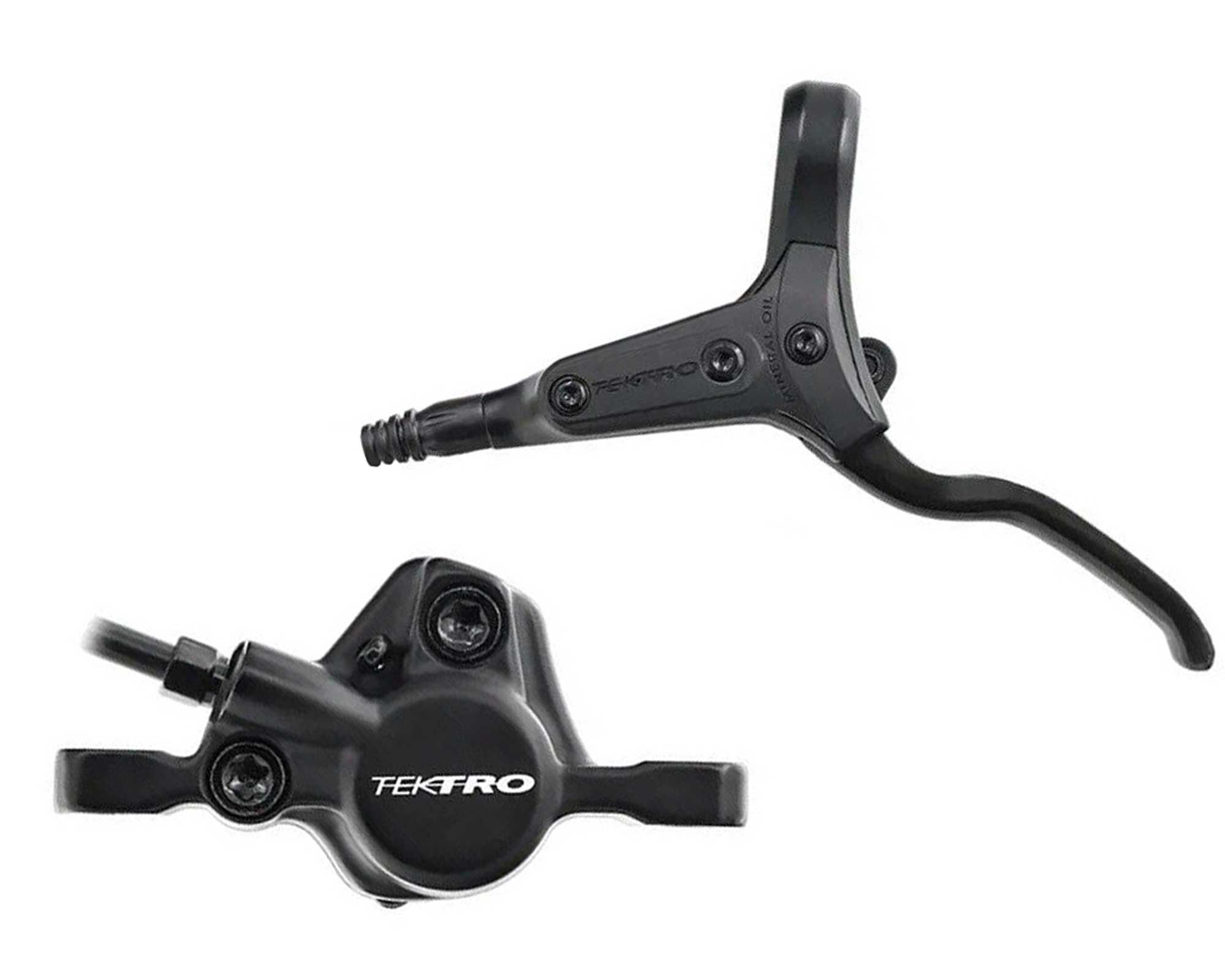 Дискові передні гідравлічні гальма TEKTRO M285-F Black (чорний)