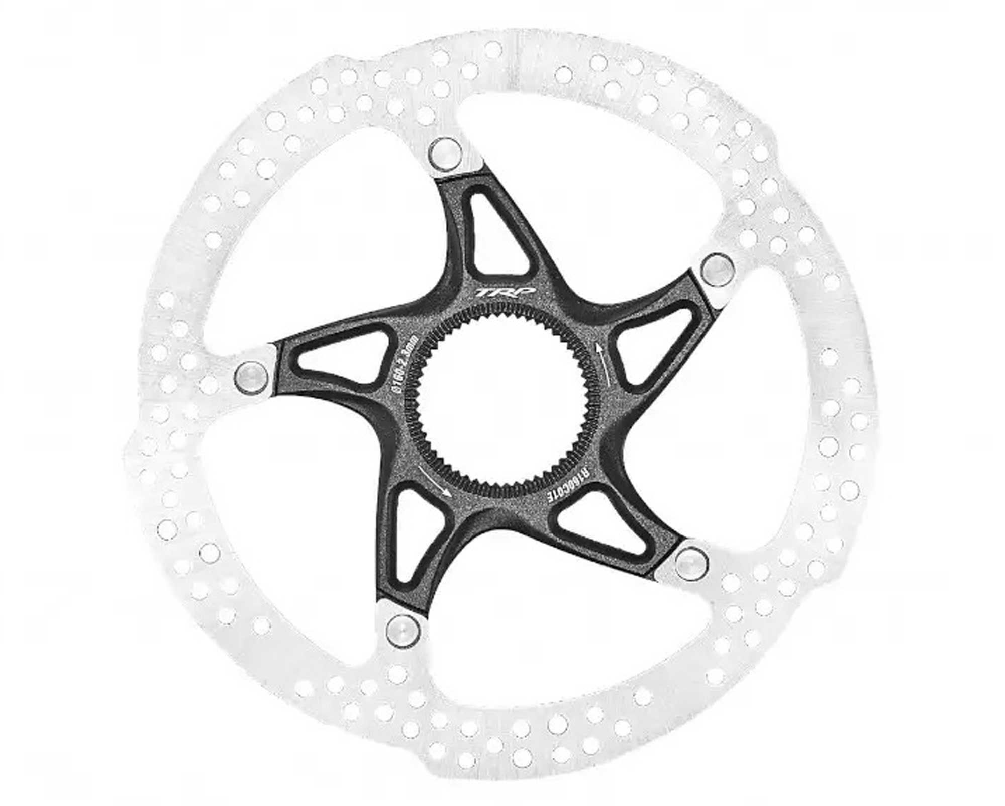 Гальмівний двокомпонентний ротор TRP R1 Center Lock, товщина 2,3мм, 160мм