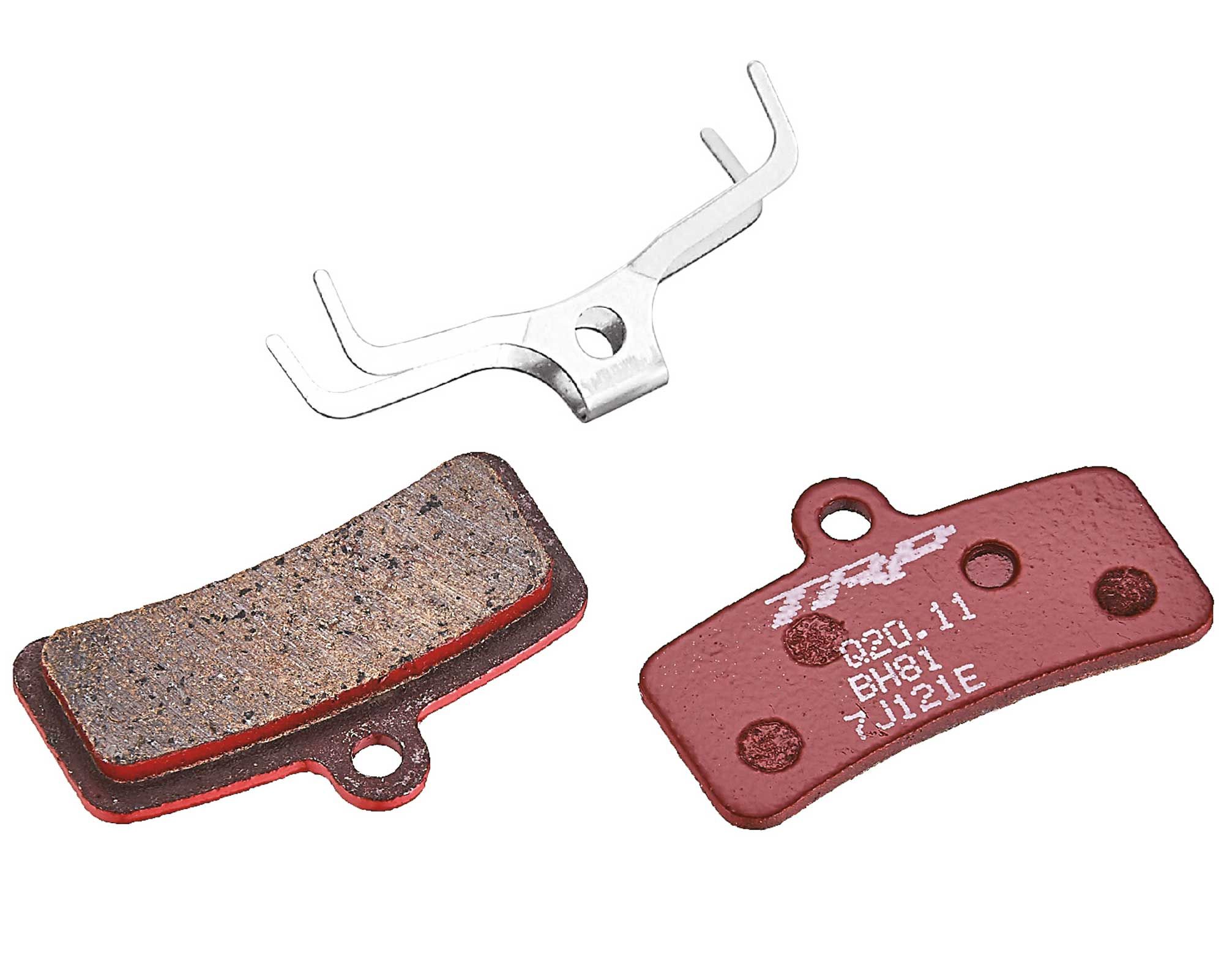 Тормозные колодки TEKTRO Q20.11 полуметаллические, 4 поршня, пара