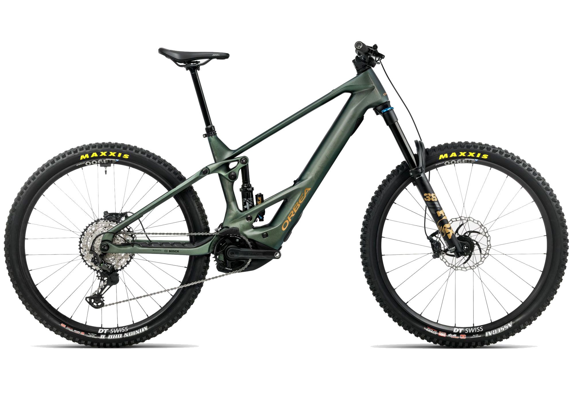 Велосипед электрический 29 ORBEA WILD M10 (2026) рама - L Seaweed Carbon View (зеленый-карбон)
