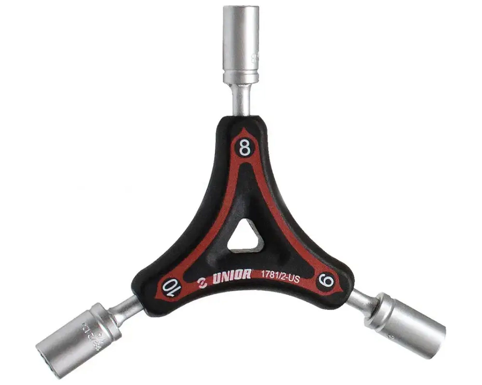 Трёхсторонний торцевой ключ Unior Tools 8x9x10 (Red)