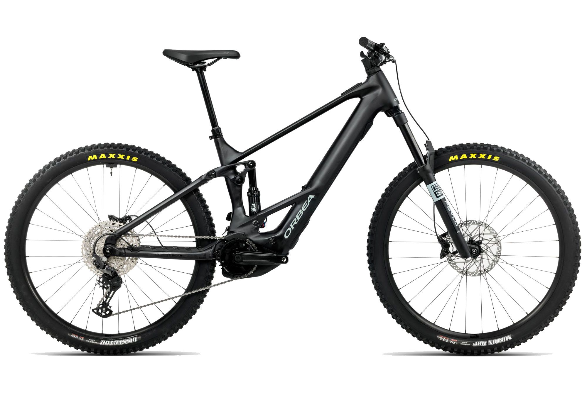 Велосипед электрический 29 ORBEA WILD ST H30 (2026) рама - L Diamond Black - Blue Stone (черный-синий)