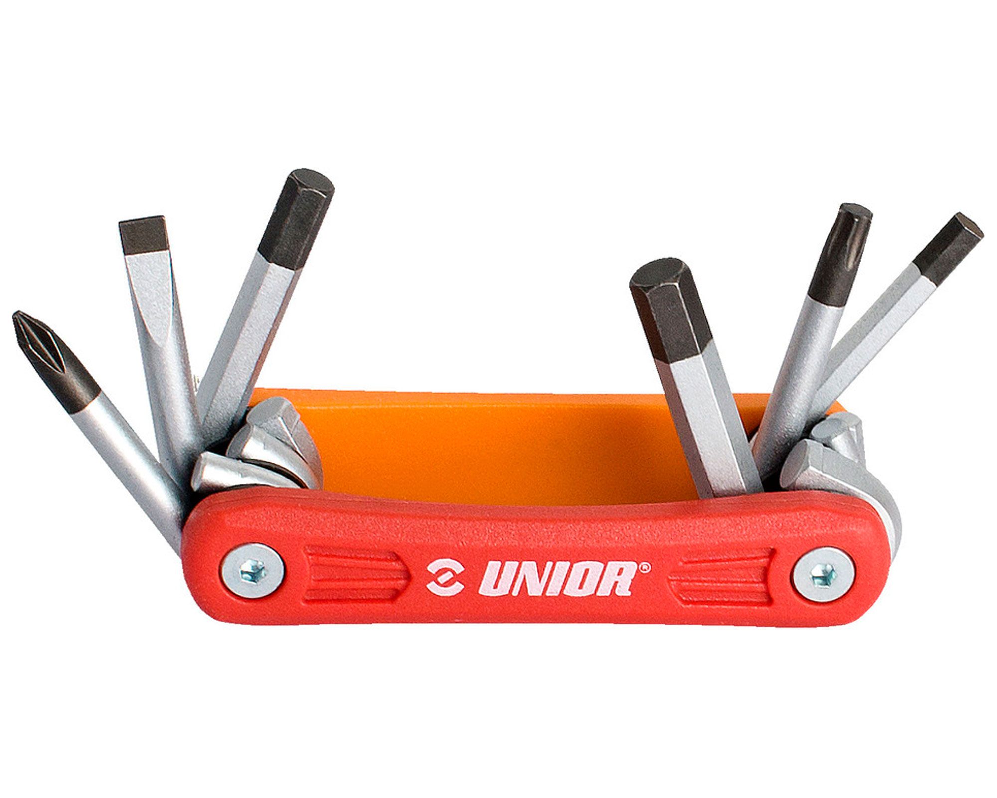 Мультитул Unior Tools EURO6 (Красный): 6 необходимых инструментов
