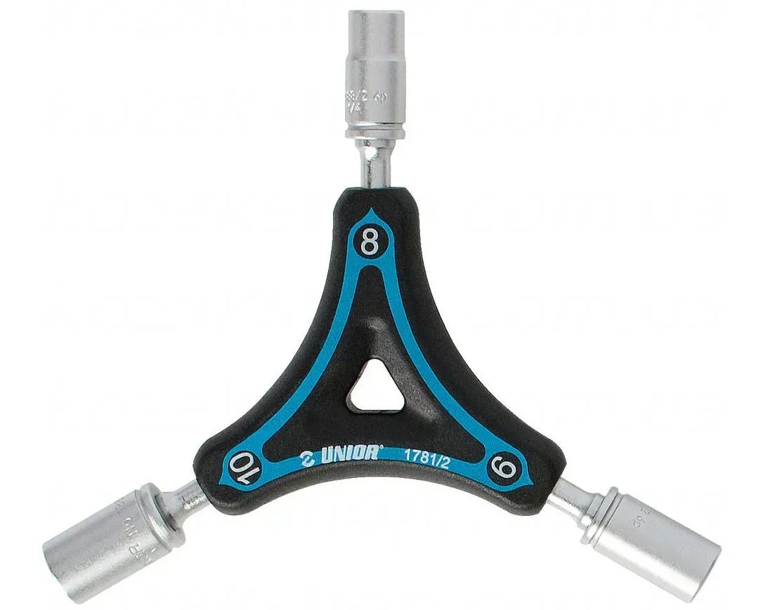 Ключ тристоронній торцевий Unior Tools 8мм 9мм 10мм