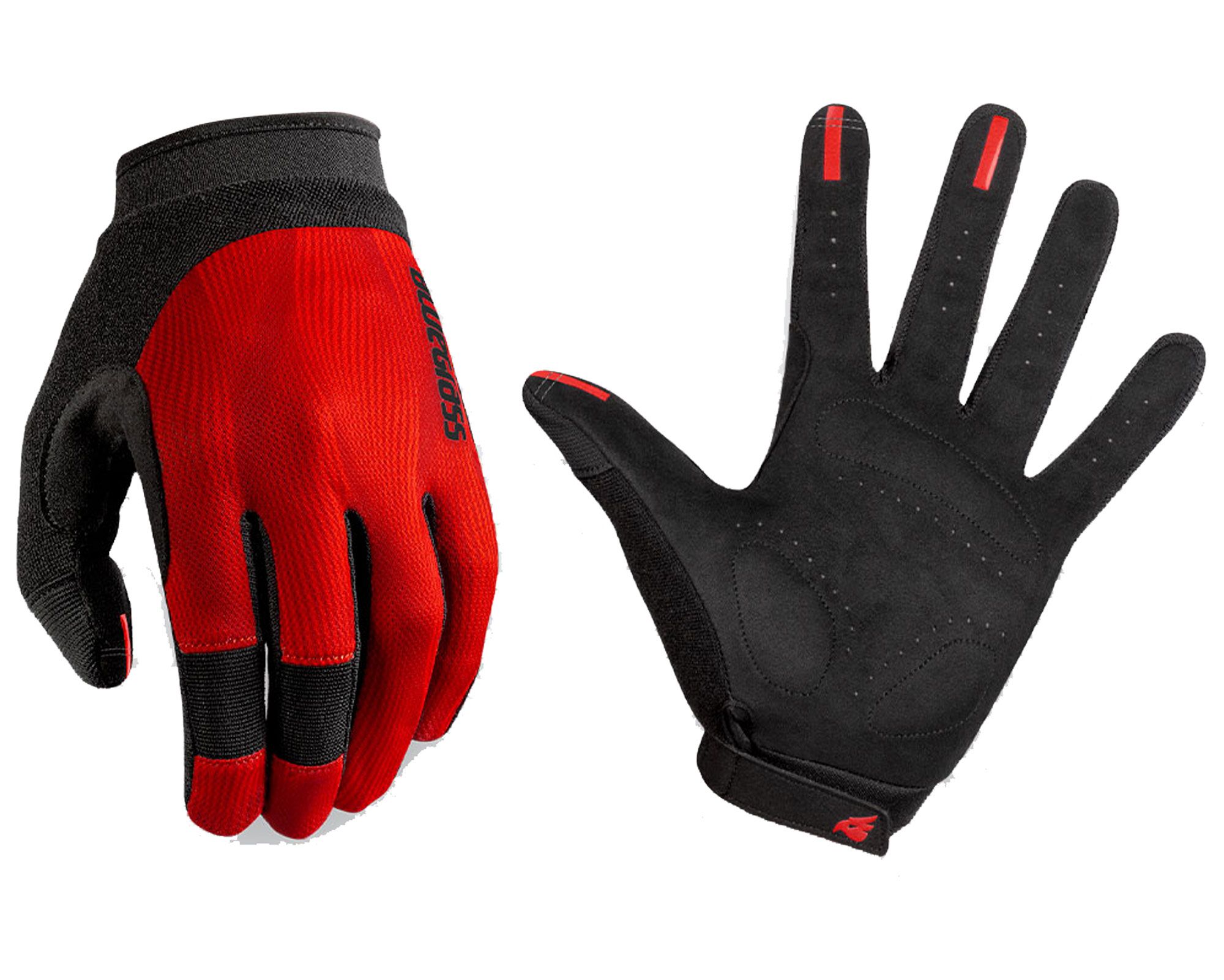 Велорукавички Bluegrass React (Red) XS (18,5-20 см)