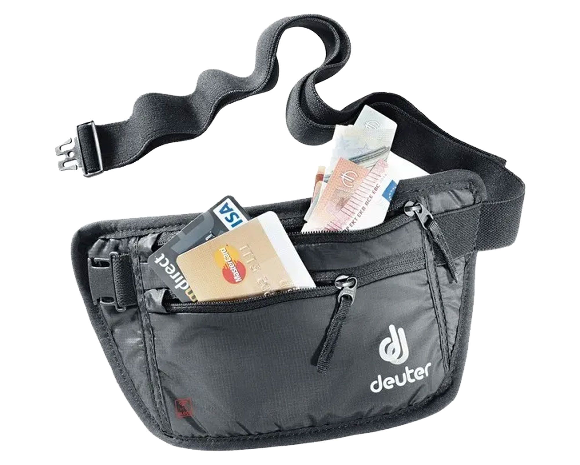Кошелек Deuter Security Money Belt I 7000 (Black) RFID BLOCK поясной