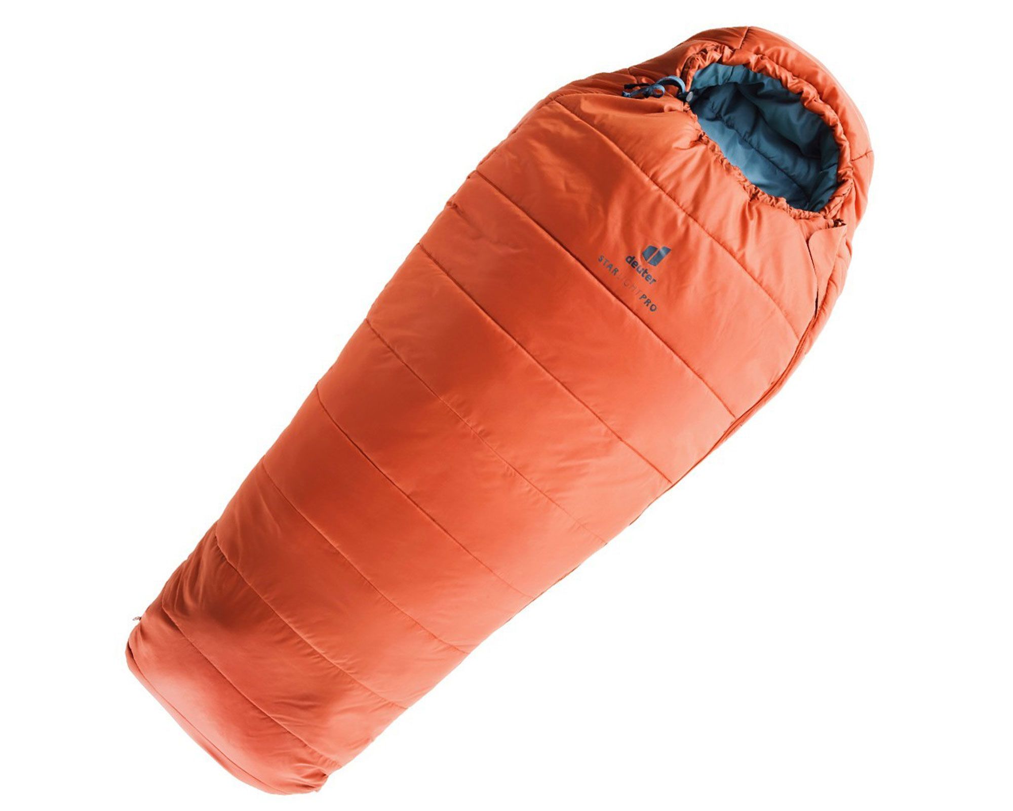 Спальник DEUTER Starlight Pro (цвет Paprika-Slateblue) детский, левый зиппер
