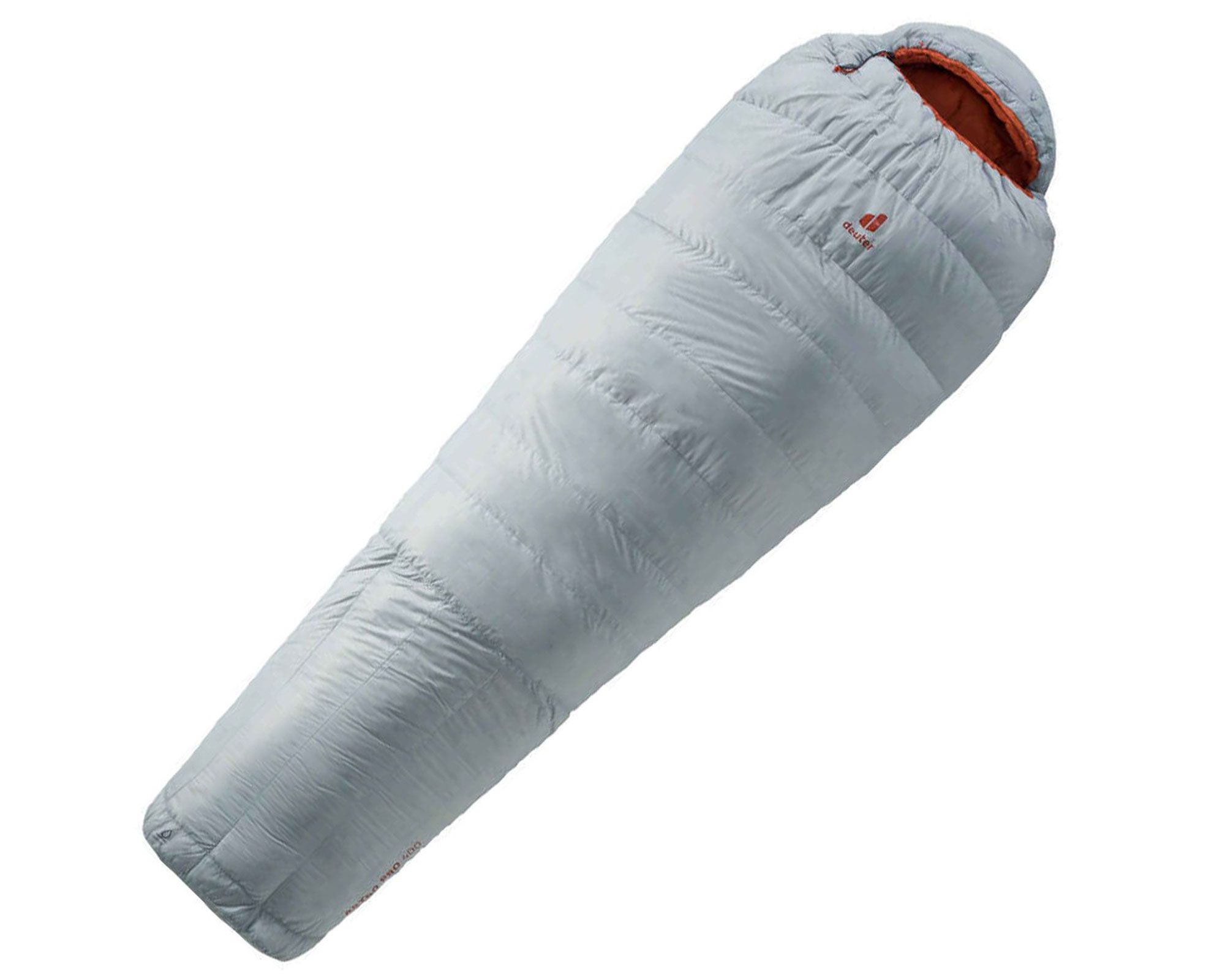 Спальник DEUTER Astro Pro 400 (цвет Tin-Paprika) пуховый, левый зиппер