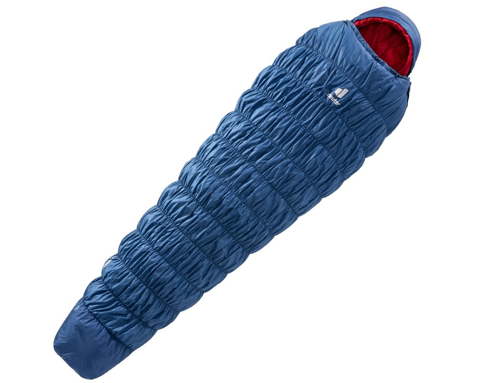 Спальник DEUTER Exosphere -10° L (цвет Steel-Fire) синтетический, удлиненный, правый