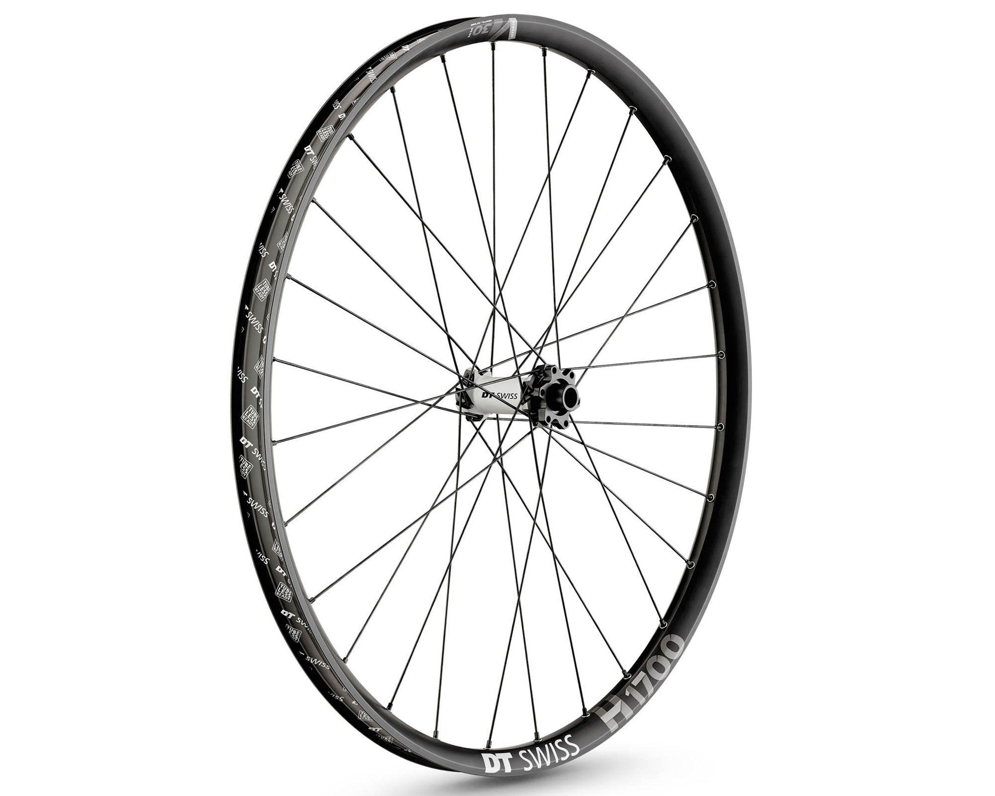 Колесо DT Swiss H 1700 Spline 29 30мм переднее 15/110 гибрид