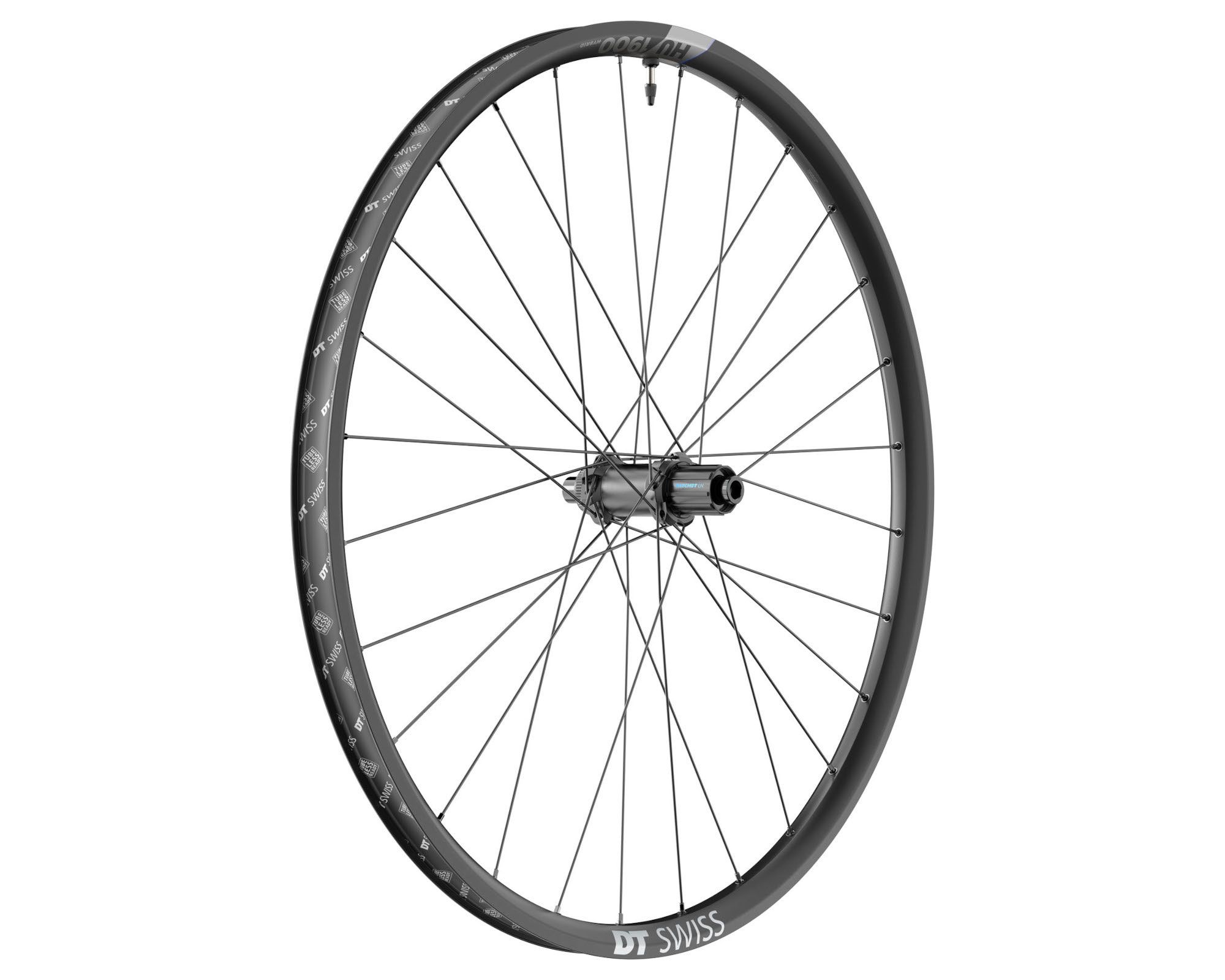 Колесо DT Swiss HU 1900 Spline 27.5 30мм заднее 12/148 Shimano Steel