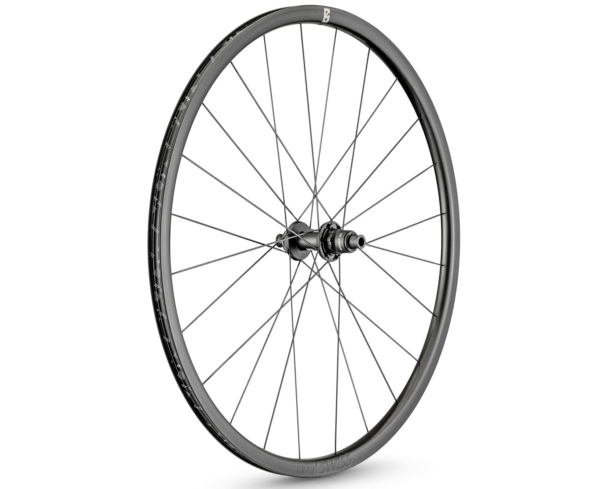 Колесо DT Swiss PRC 1100 DICUT 25Y Carbon 700C CL 24 12/142 Sram (Заднее)