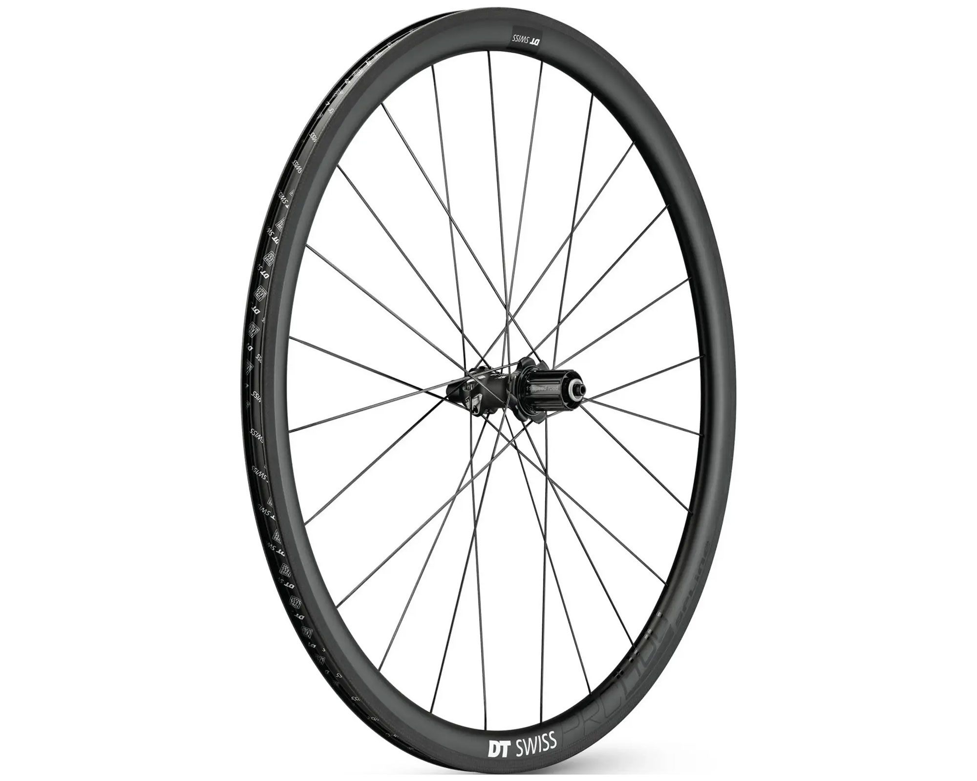 Колесо DT Swiss PRC 1400 SPLINE Carbon 700C RB 35 5/130 Shimano (Заднее Ободное)
