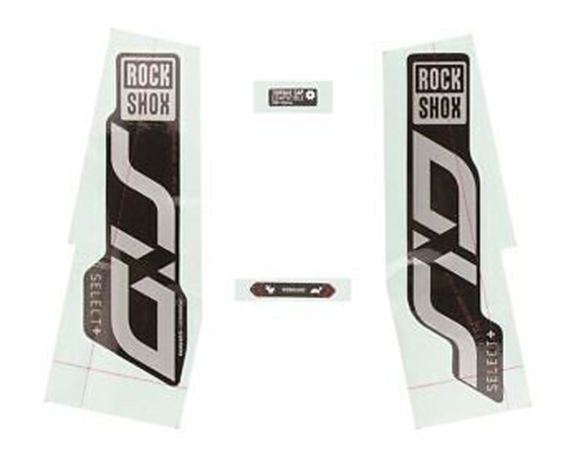 Набір наліпок RockShox SID SELECT+ 80-100 27/29 GPLR/DFB (Глянець Полярний/Синя Фольга)