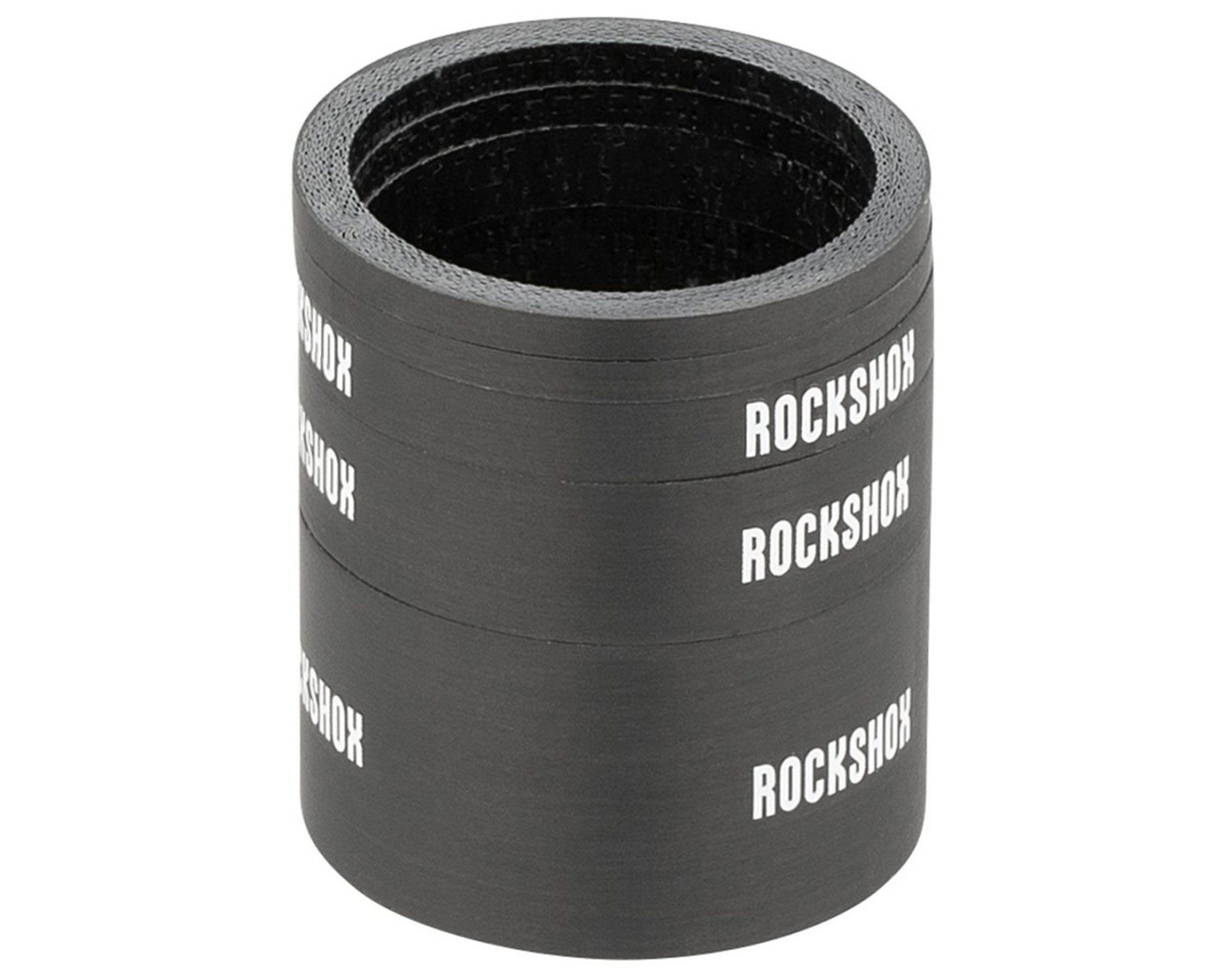 Проставки RockShox UD Carbon (Глянцевий Білий Лого) Набір 2.5/5/10/20 мм SRAM