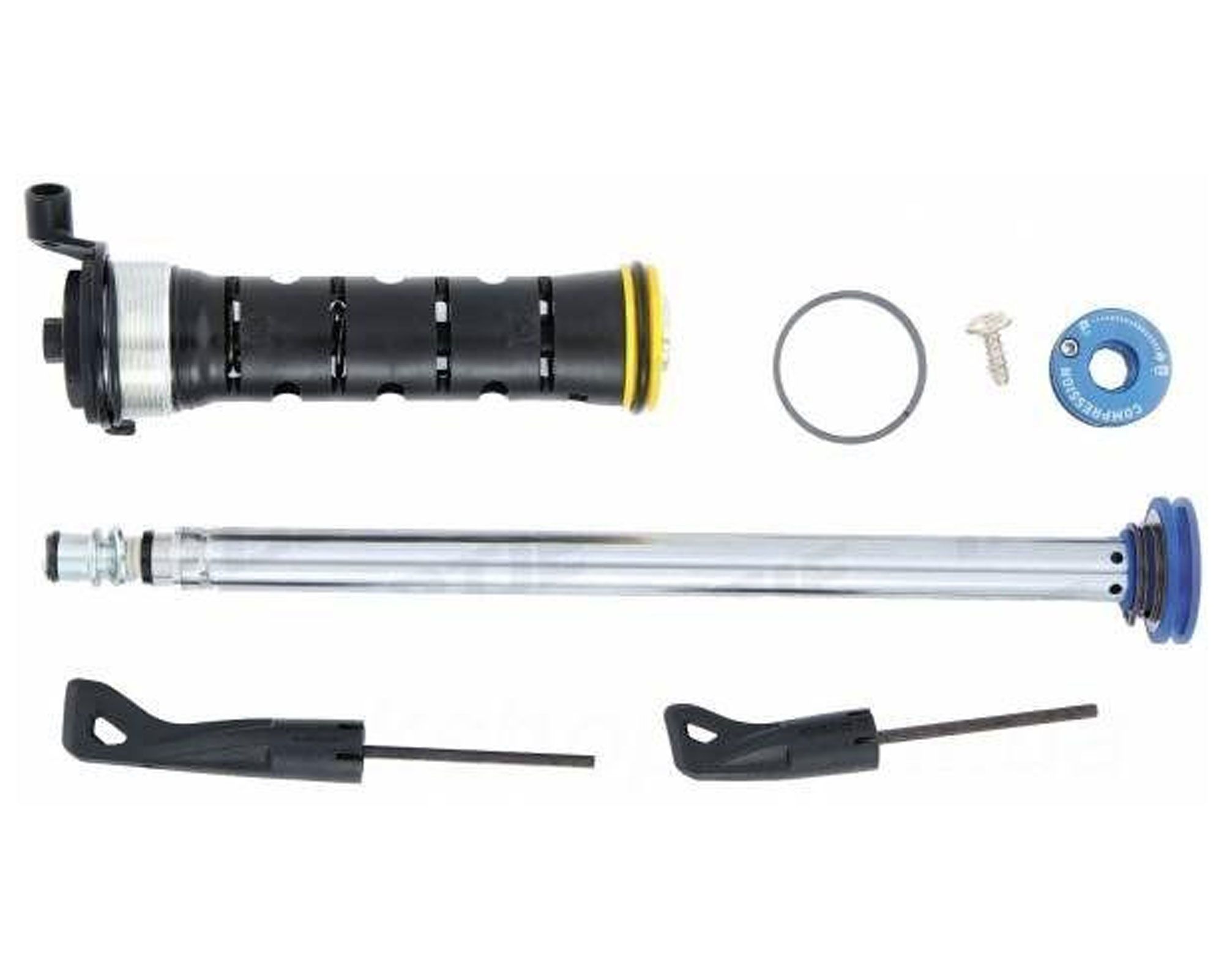 SRAM RockShox Демпфер RT RL 140 мм Tapered 1.0 Remote (Выносное управление) A2