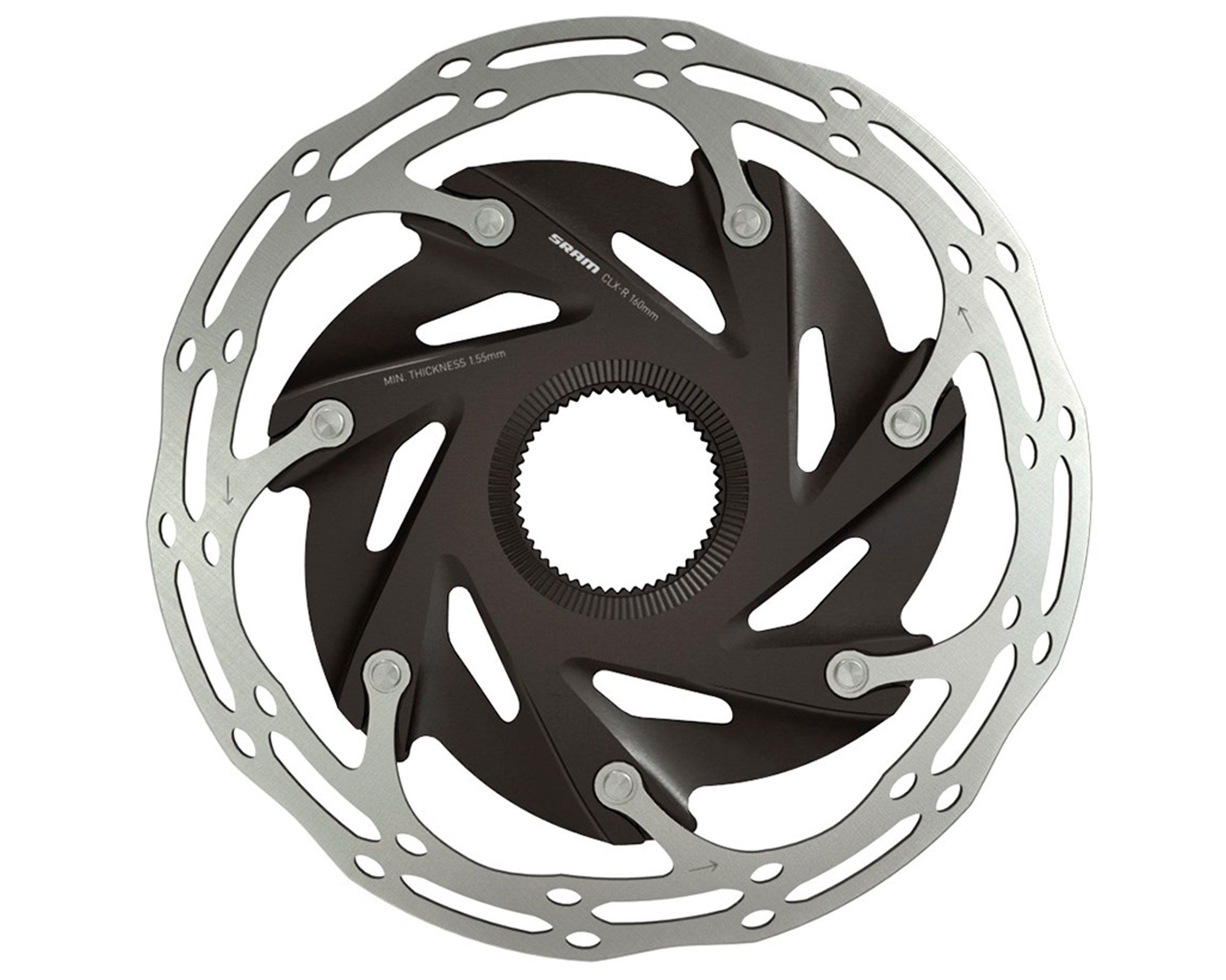 Ротор Centerline X Road 2-Piece CenterLock 140мм (Черный округлый), SRAM