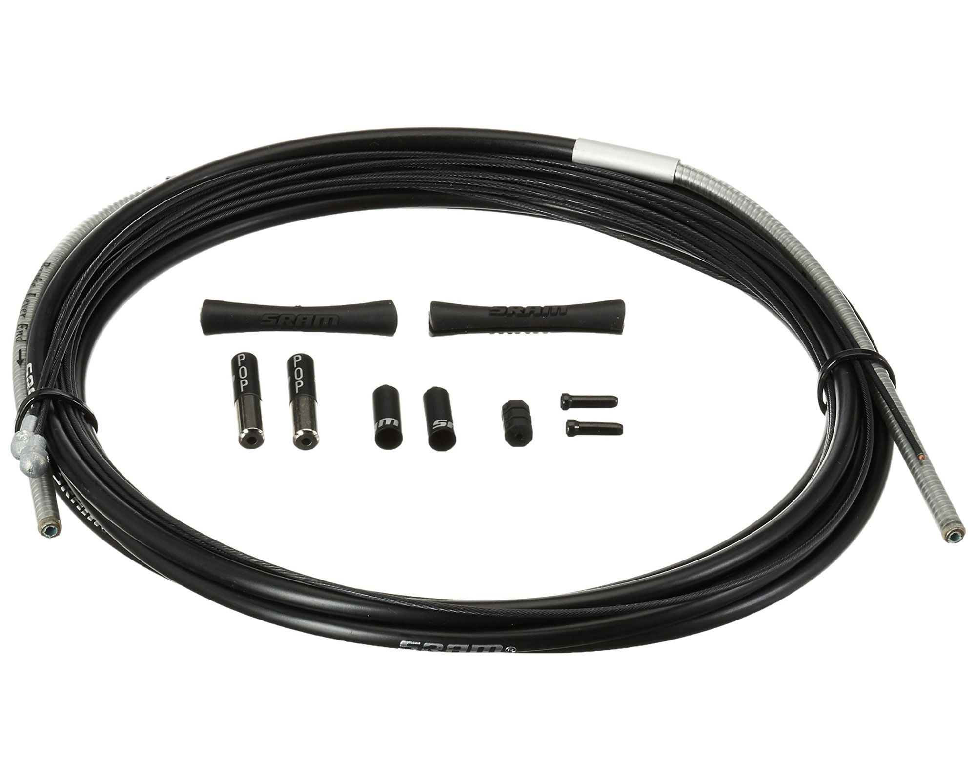 Набор тросов тормозных Slickwire XL шоссе 5мм (черный) SRAM