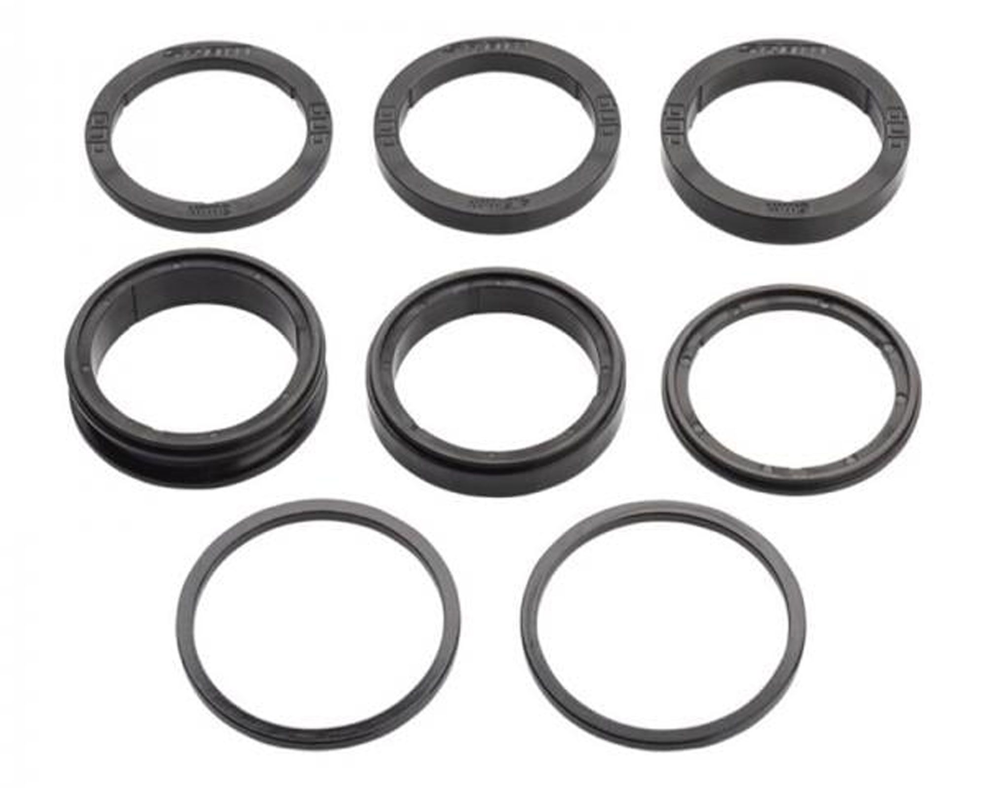 Комплект проставочних шайб DUB MTB/Road V3 SRAM (включно з 2.0, 4.5, 5, 6.0, 6.5, 7.5, 8.5, 9.0, 10.5 та 2 шт. 2.5, 3.0, 5.5мм) та 2 стандартні BSA 68 алюмінієві спейсери