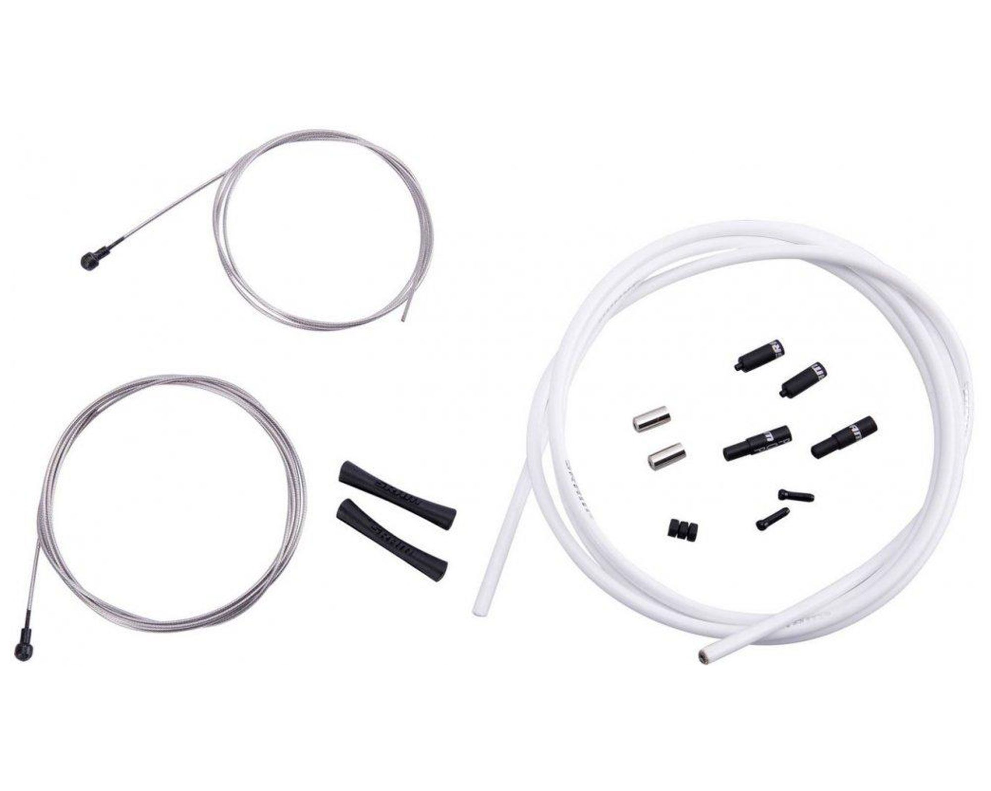 Набор тормозных тросов SlickWire Pro Road 5 мм (белый) SRAM