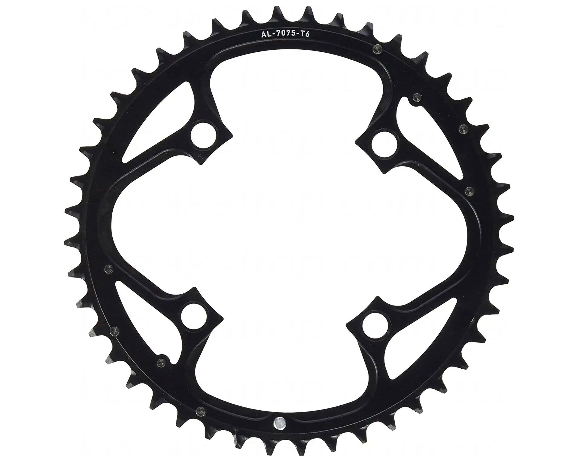 Звезда системы 44T V4 алюминиевая (черный матовый) SRAM