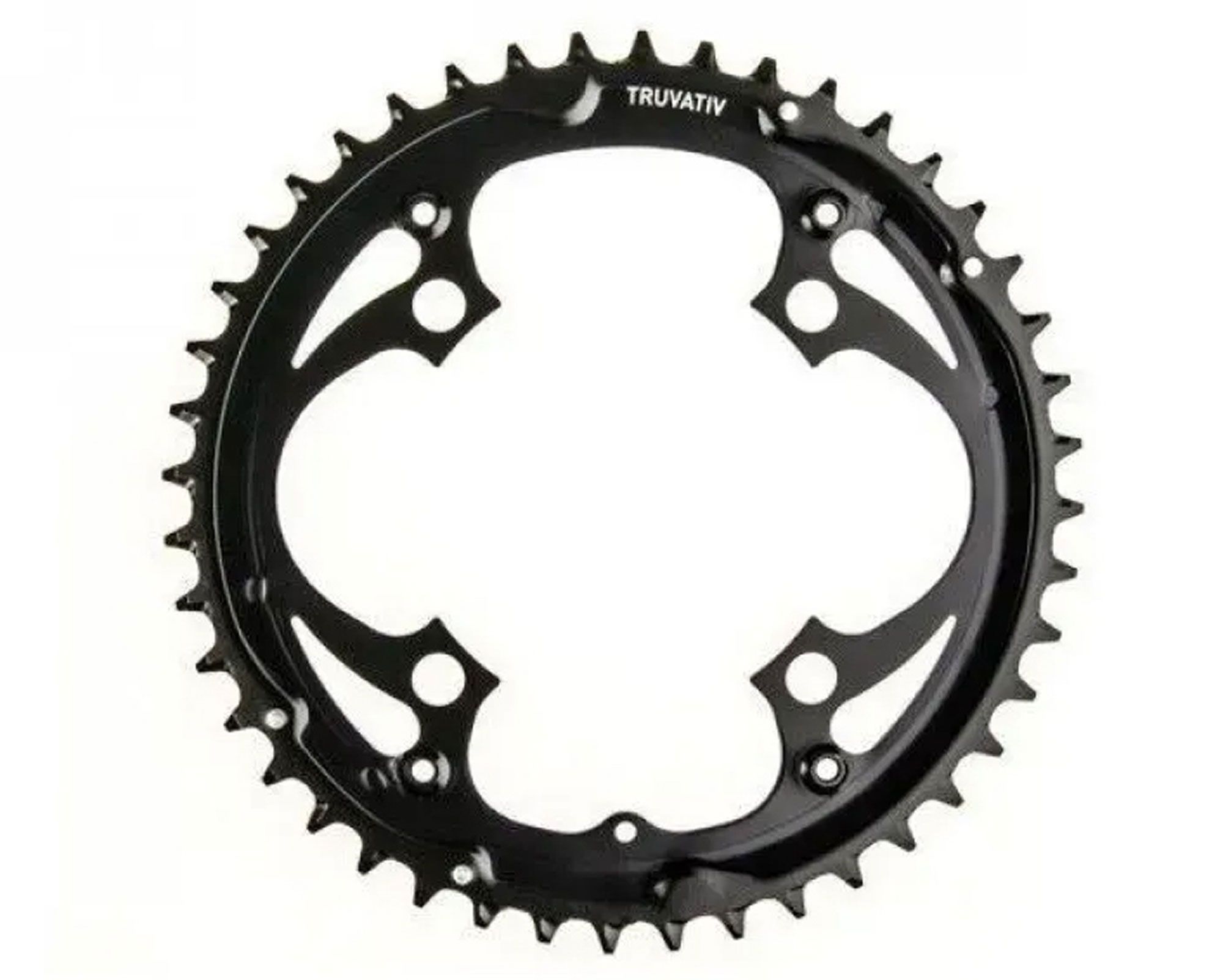 Зірка системи 44T V4 сталева (чорний матовий) SRAM