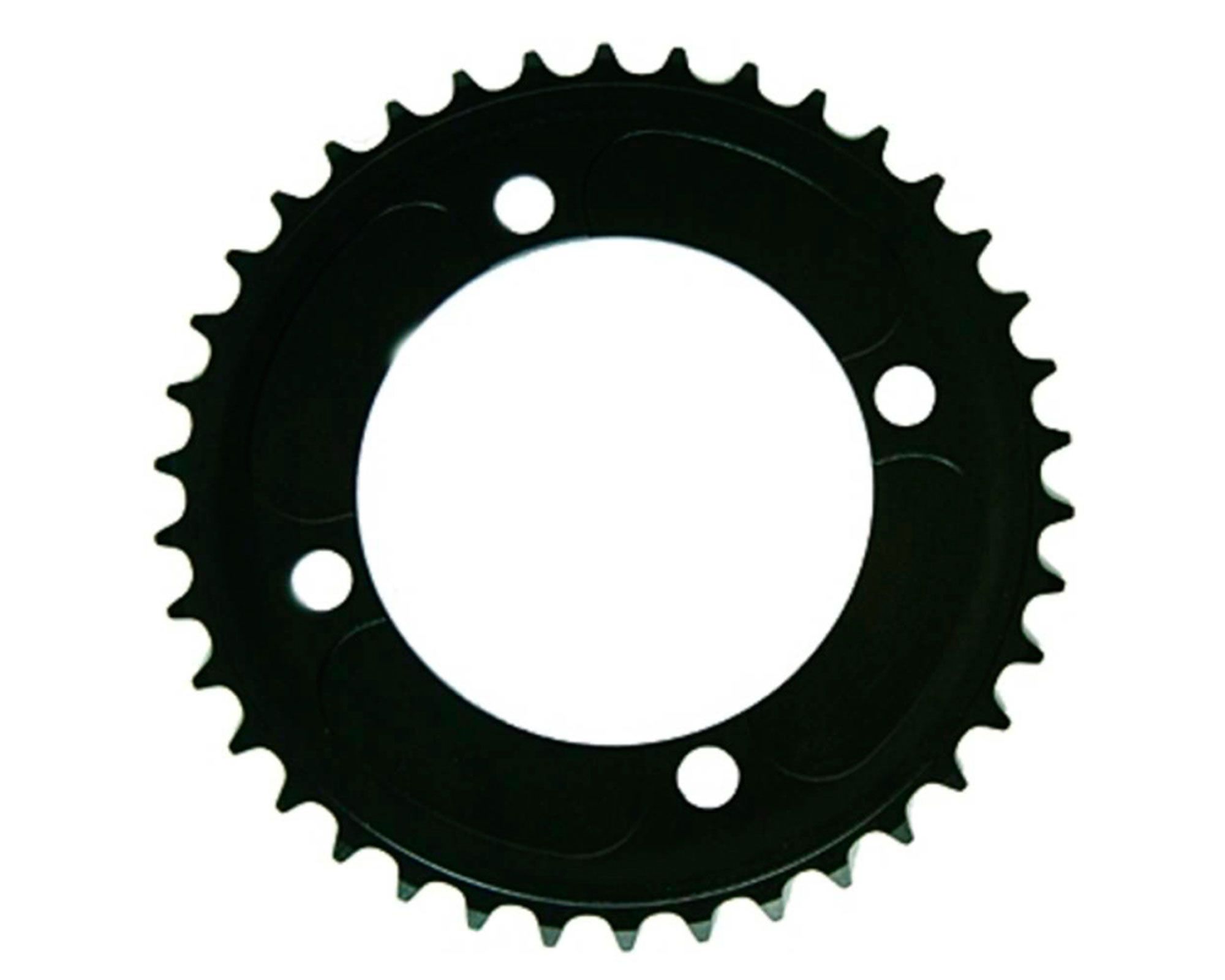 Зірка системи 38T DH нержавіюча сталь 104 мм алюмінієва (чорний матовий) SRAM