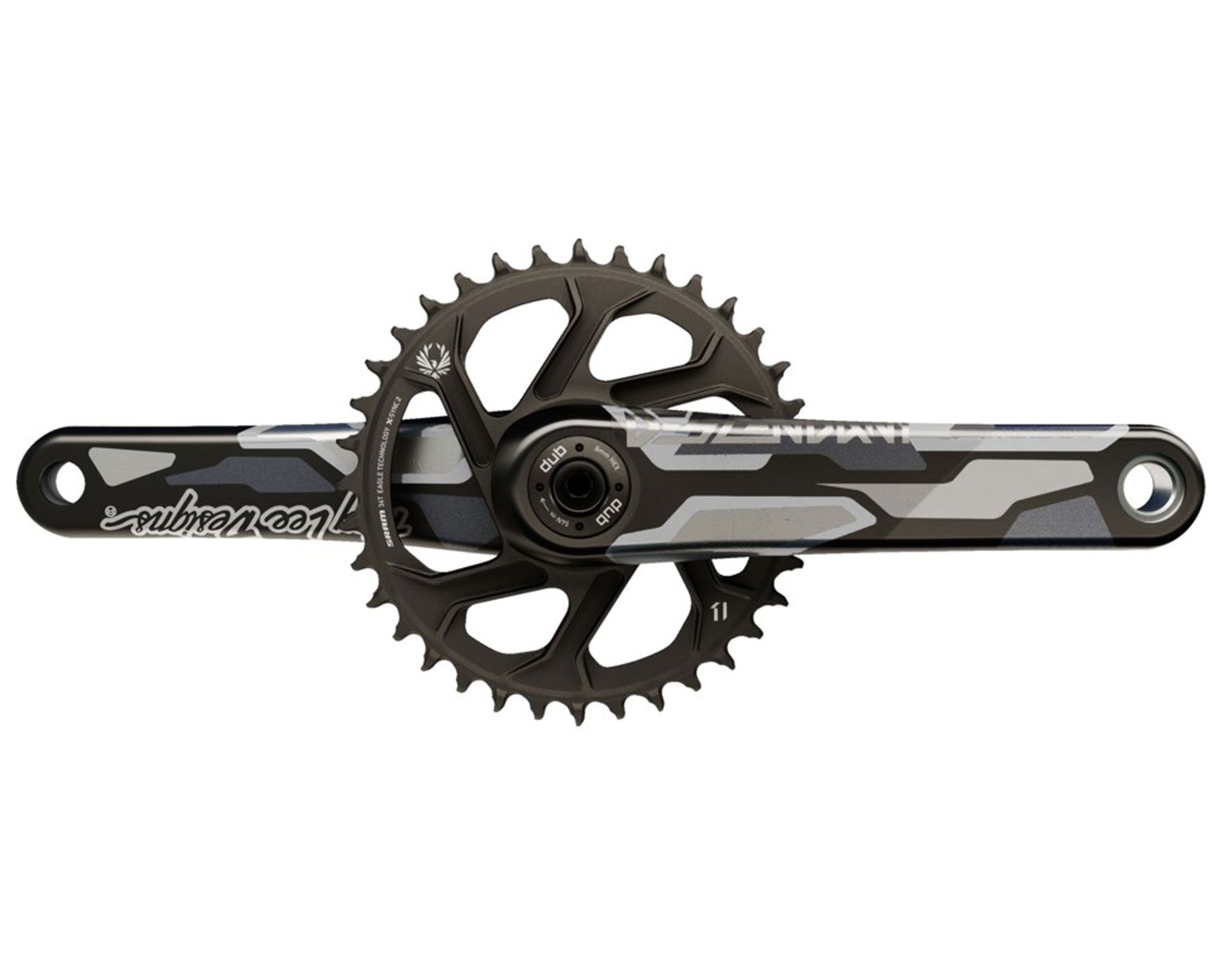 Шатуны Descendant DH DUB83 170 36T (Черный) TRUVATIV