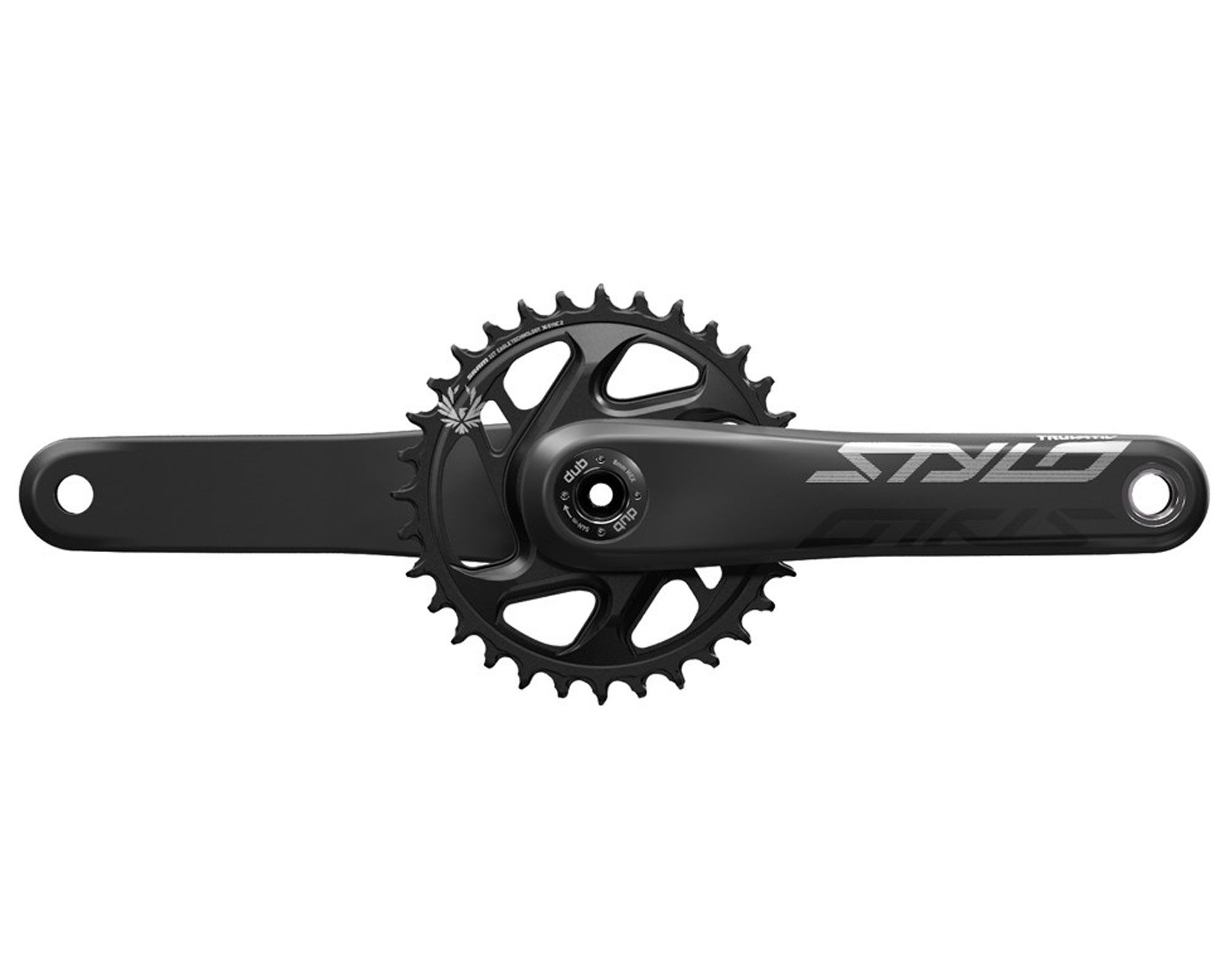 Шатуни Stylo Carbon Eagle B148 DUB 170 32T Sram (Чорний)