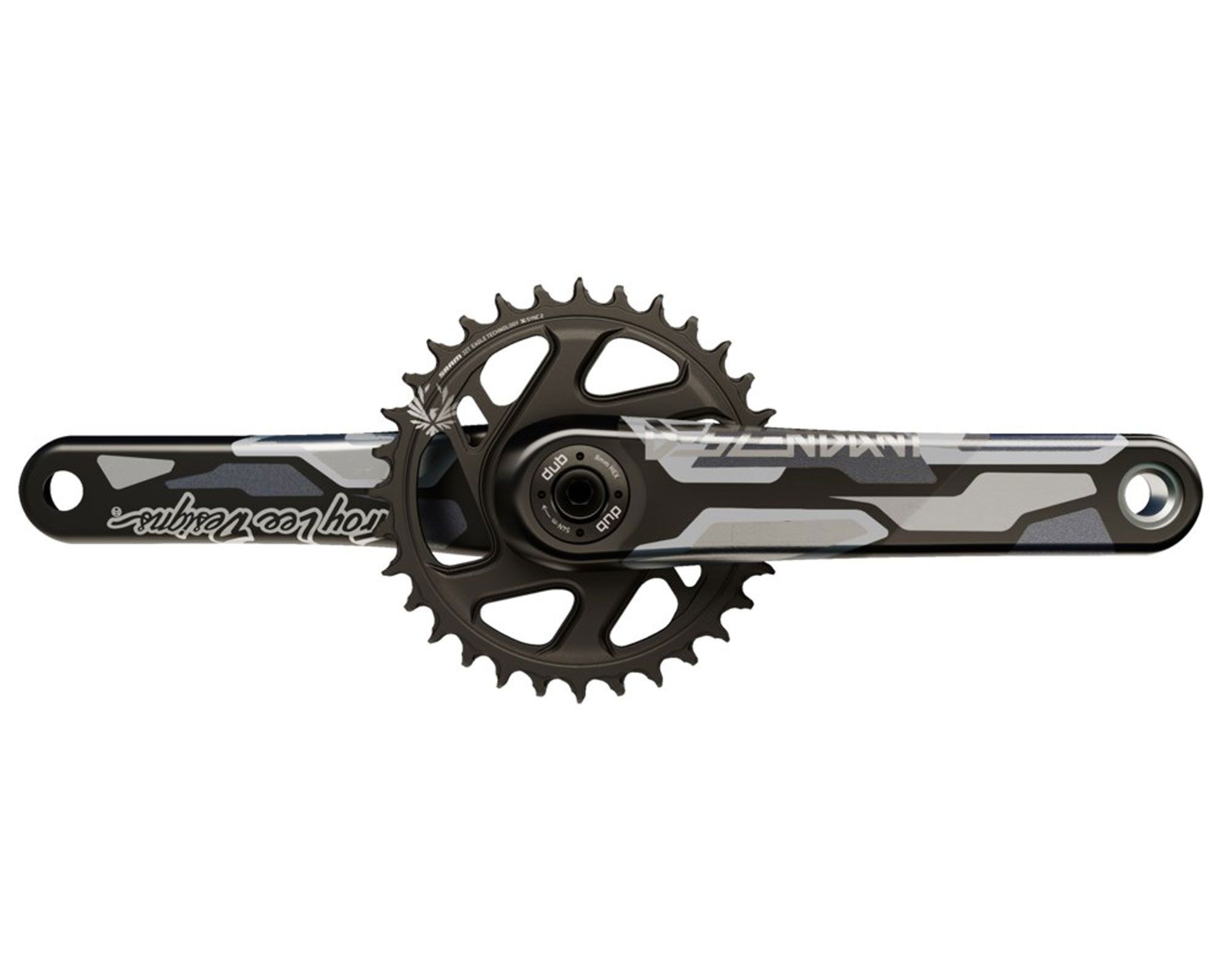 Шатуни Descendant Troy Lee Designs Карбоновий Boost DUB 170мм (Червоний) TRUVATIV