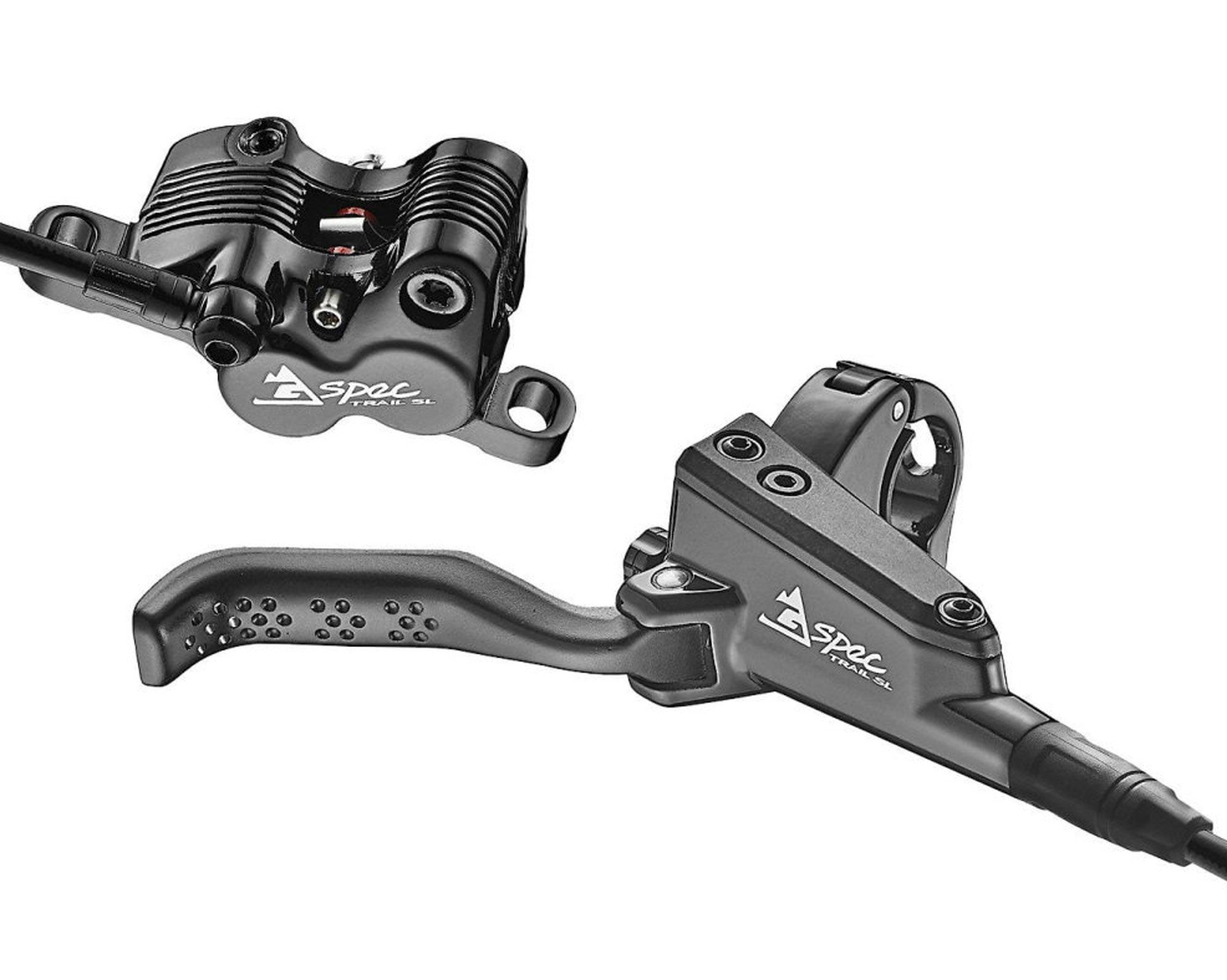 Гідравлічні Гальма TRP Slate G-Spec-LH F, 4 Поршня, 1000мм (Чорний)