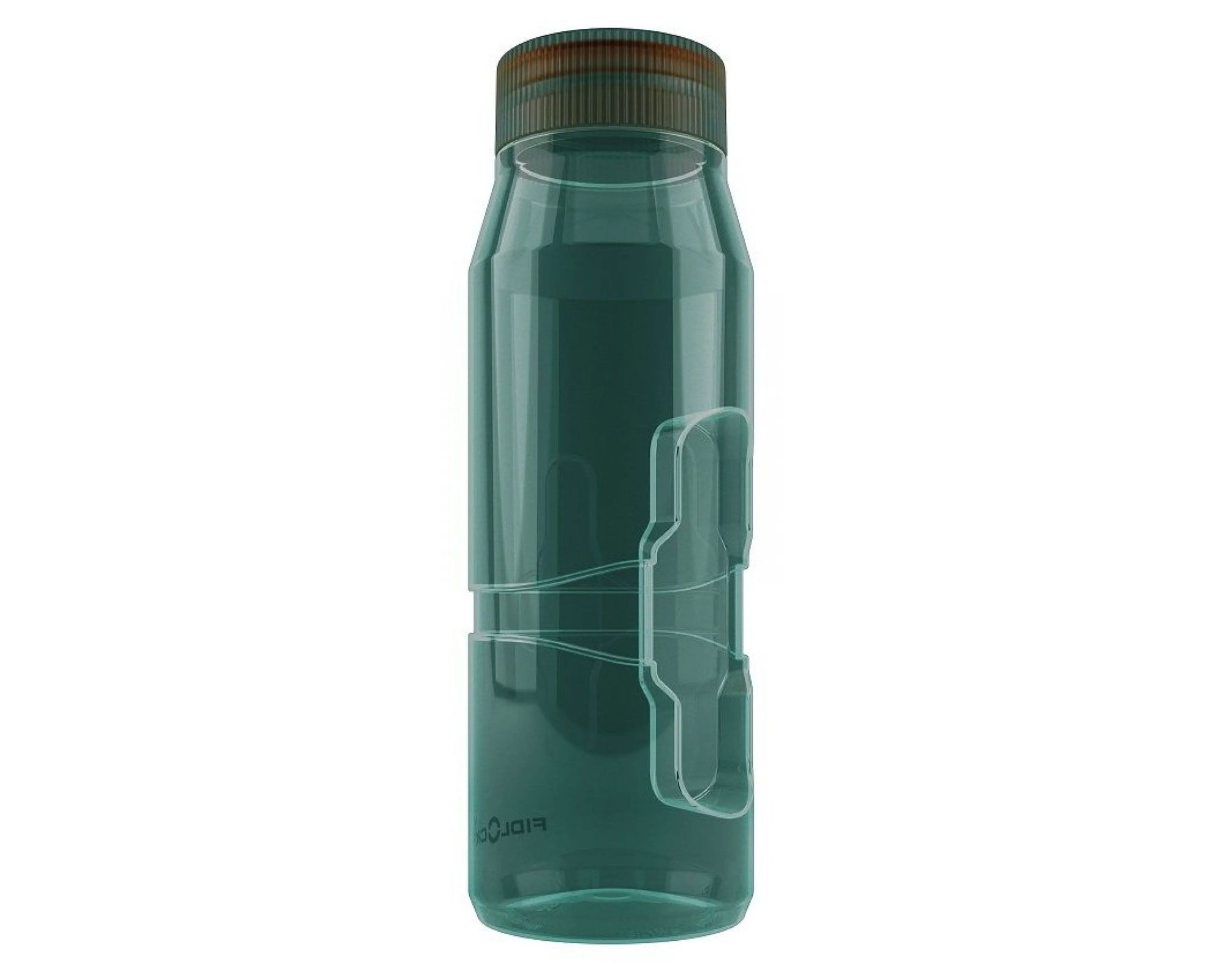 Сменная фляга TWIST replacement bottle 700мл Fidlock, transparent / green (прозрачный / зеленый)