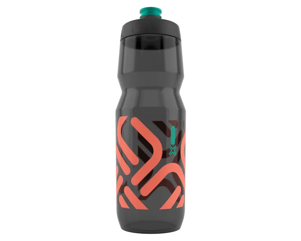Антибактеріальна фляга TWIST Bottle 750мл Fidlock, transparent / black / red (червоний)