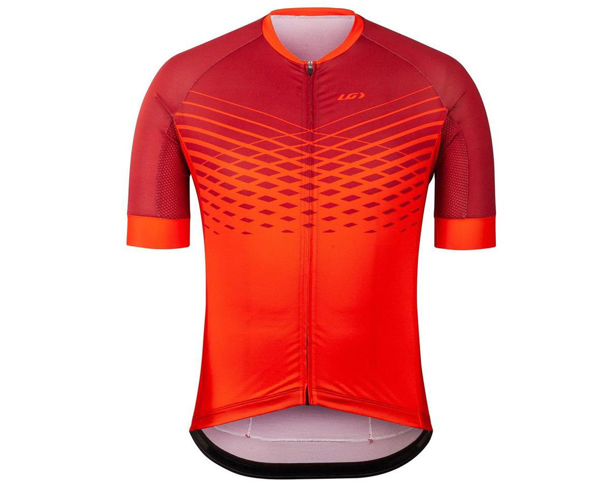 Велофутболка District Jersey Garneau (красная линия)