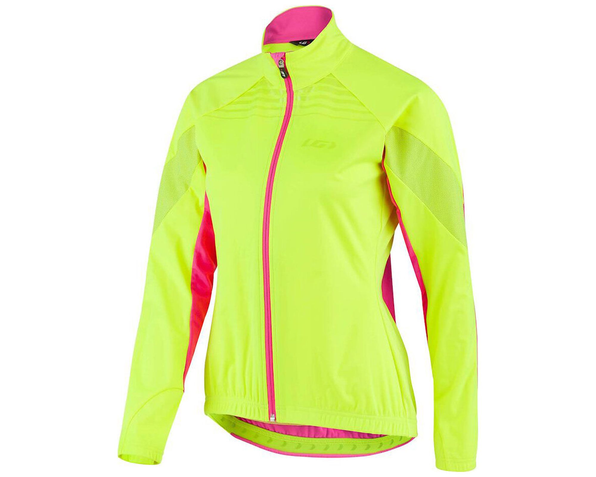 Велокуртка W Glaze 3 Rtr Garneau (жовтий/рожевий) M