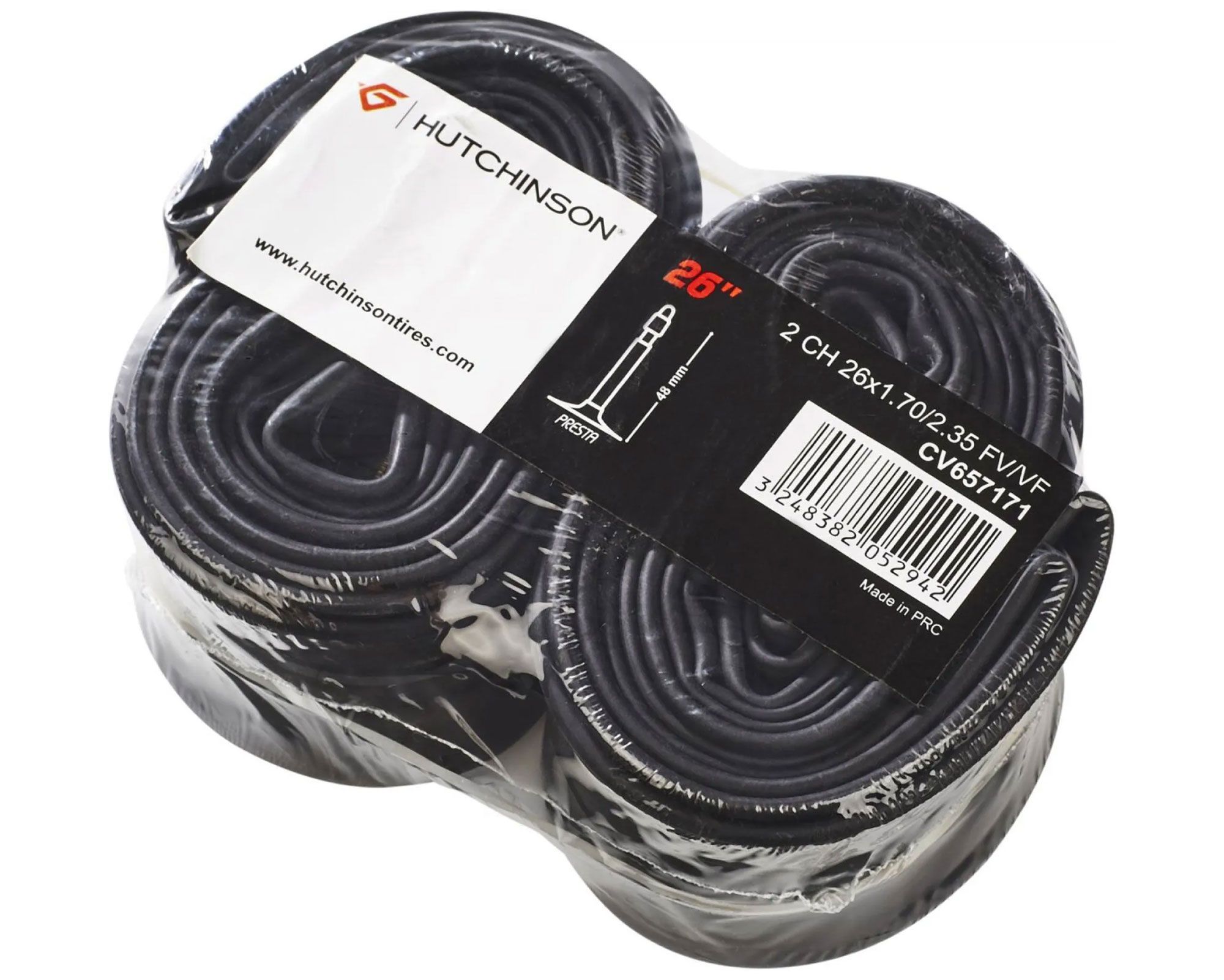 Набір з 2х камер 26x1.70-2.35 VF 48 мм Hutchinson