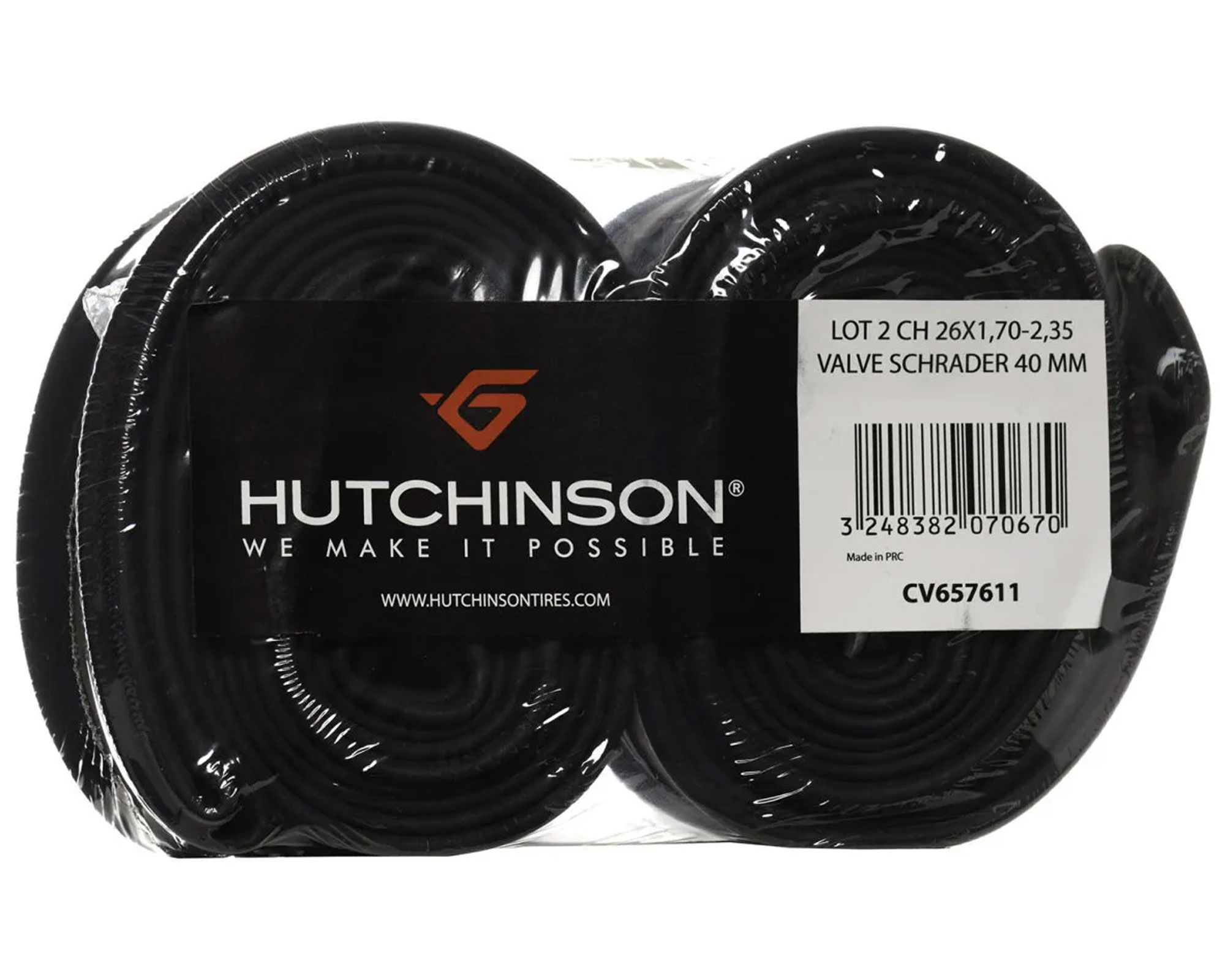 Набір з 2х камер 26x1.70-2.35 VS 40 мм Hutchinson