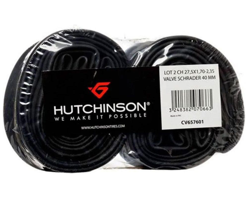 Набор из 2х камер 27.5x1.70-2.35 HUTCHINSON (VS 40 мм) обычный ниппель