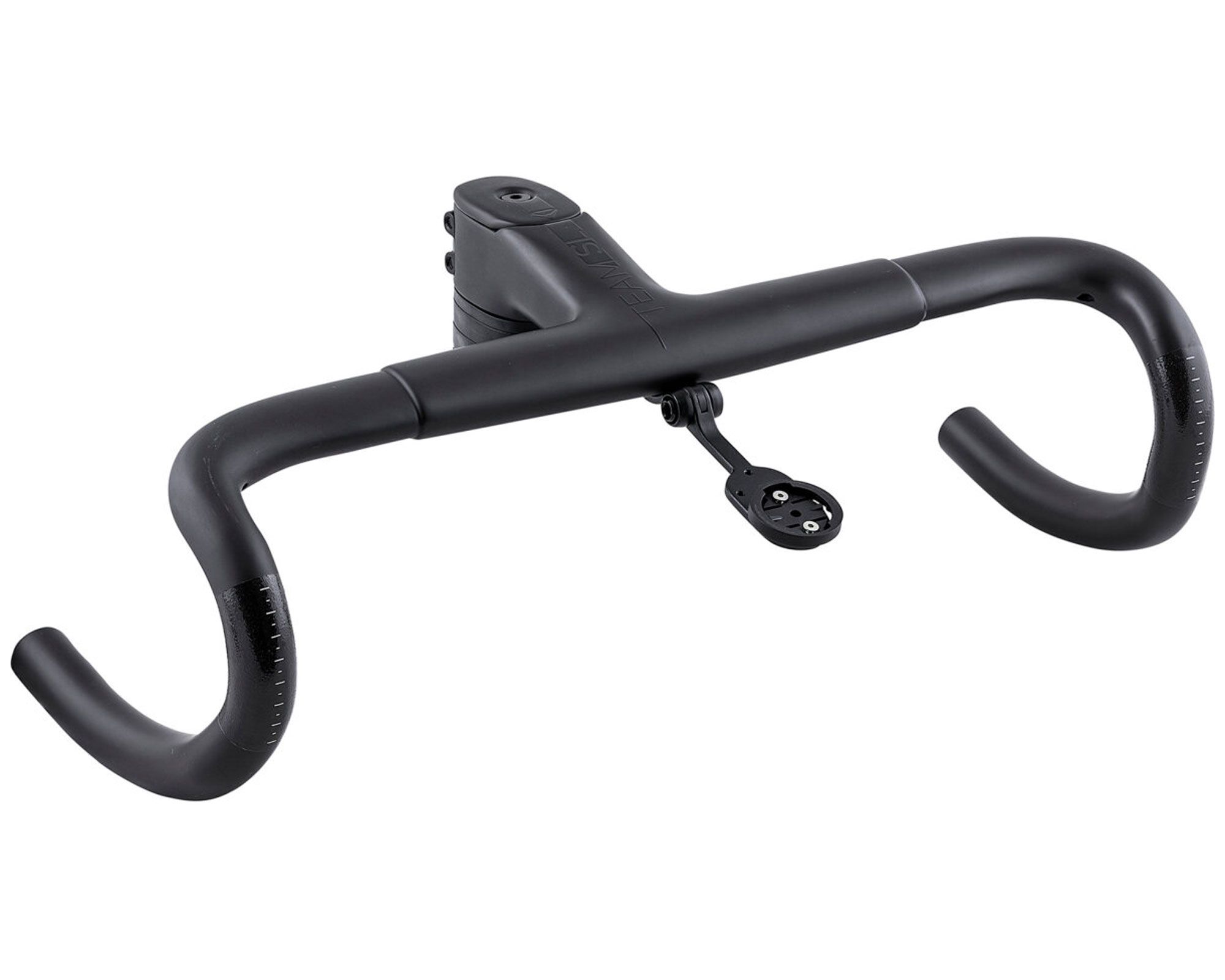 Монокок Кермо TEAM SL1PC Cockpit MERIDA Карбон L:100/W:420мм (Чорний)