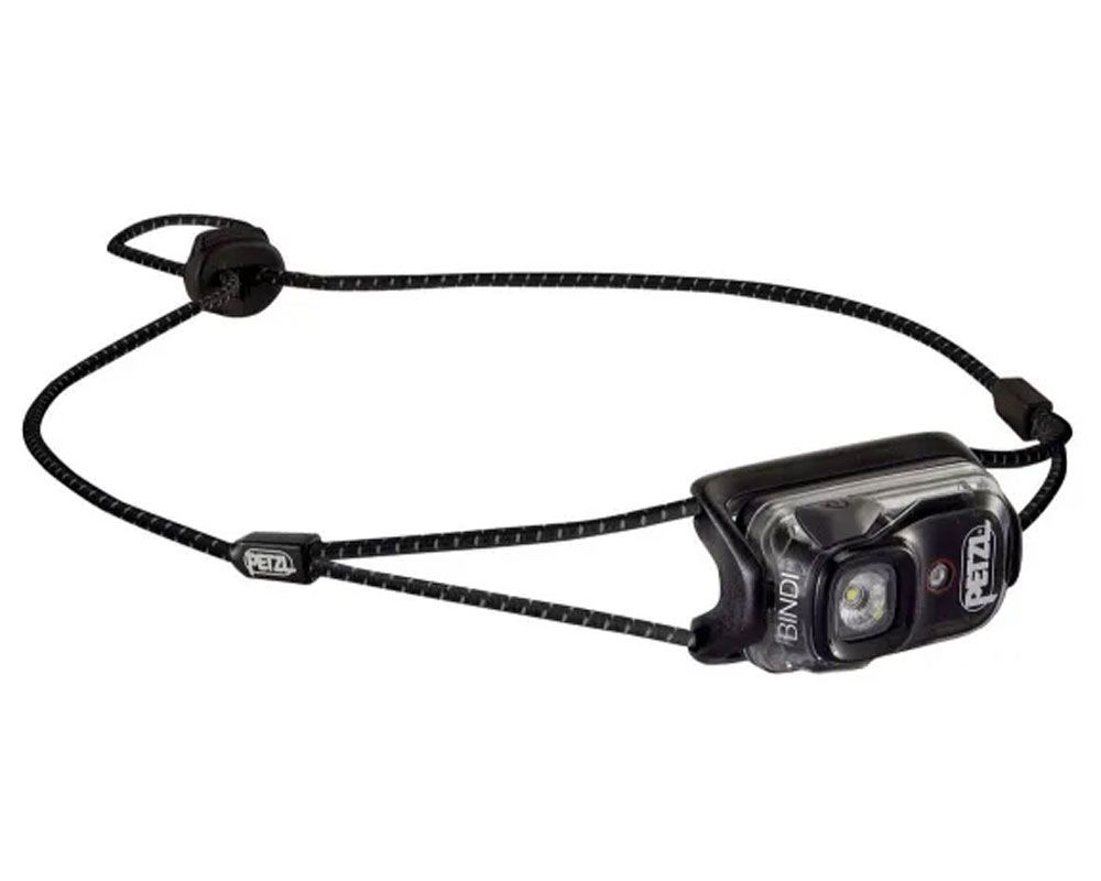 Налобний ліхтар Bindi PETZL, 200 люмен, USB, (Black) чорний