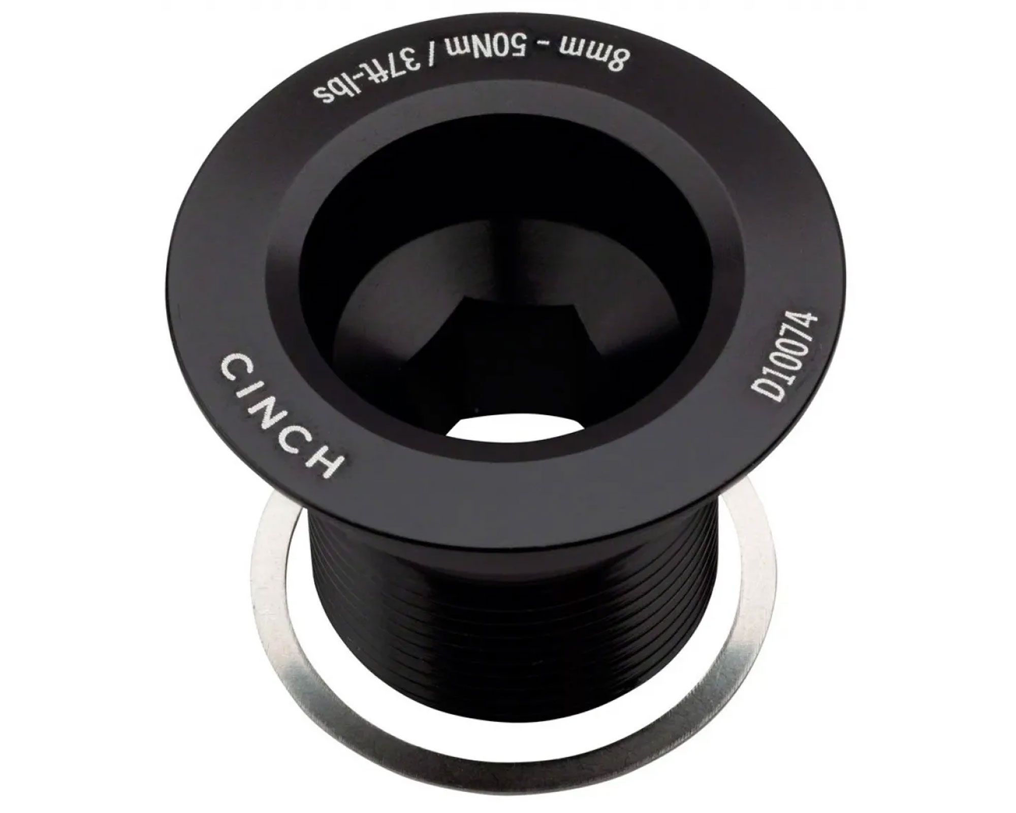 Болт в шатуны Cinch RACE FACE, M18, NDS, с шайбой, (Gloss Black) глянцевый чёрный