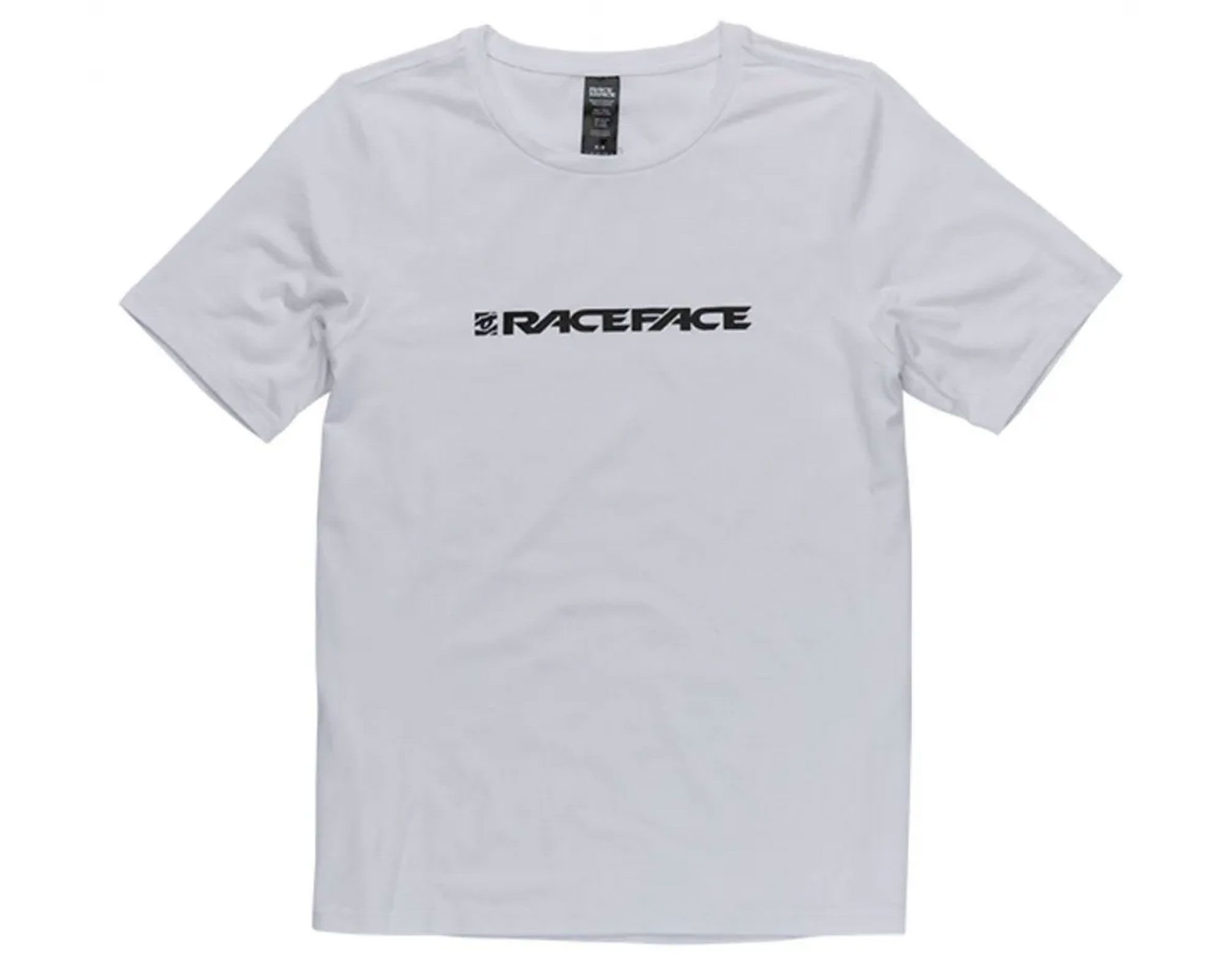 Велофутболка Race Face Classic Logo SS Tee (Білий) S