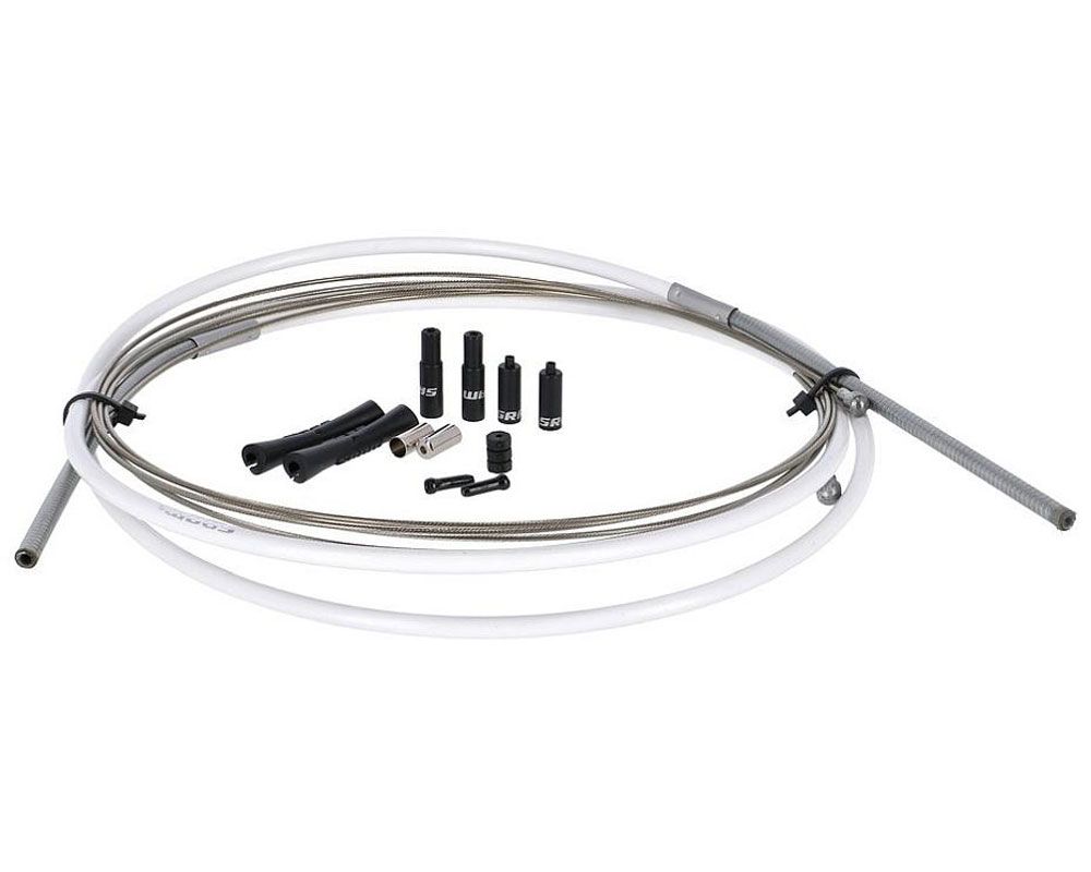 Комплект Тормозных Тросов SRAM SlickWire Road 5 мм (White)