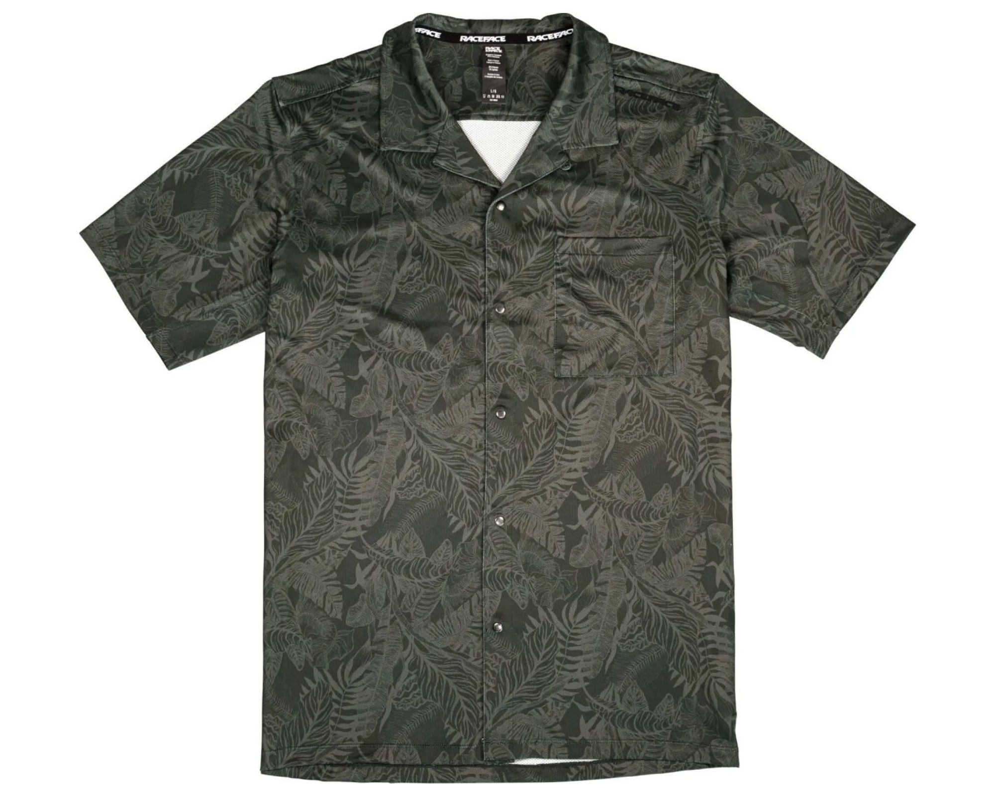 Велосорочка Torres Technical Button Up RaceFace (чорний, L)