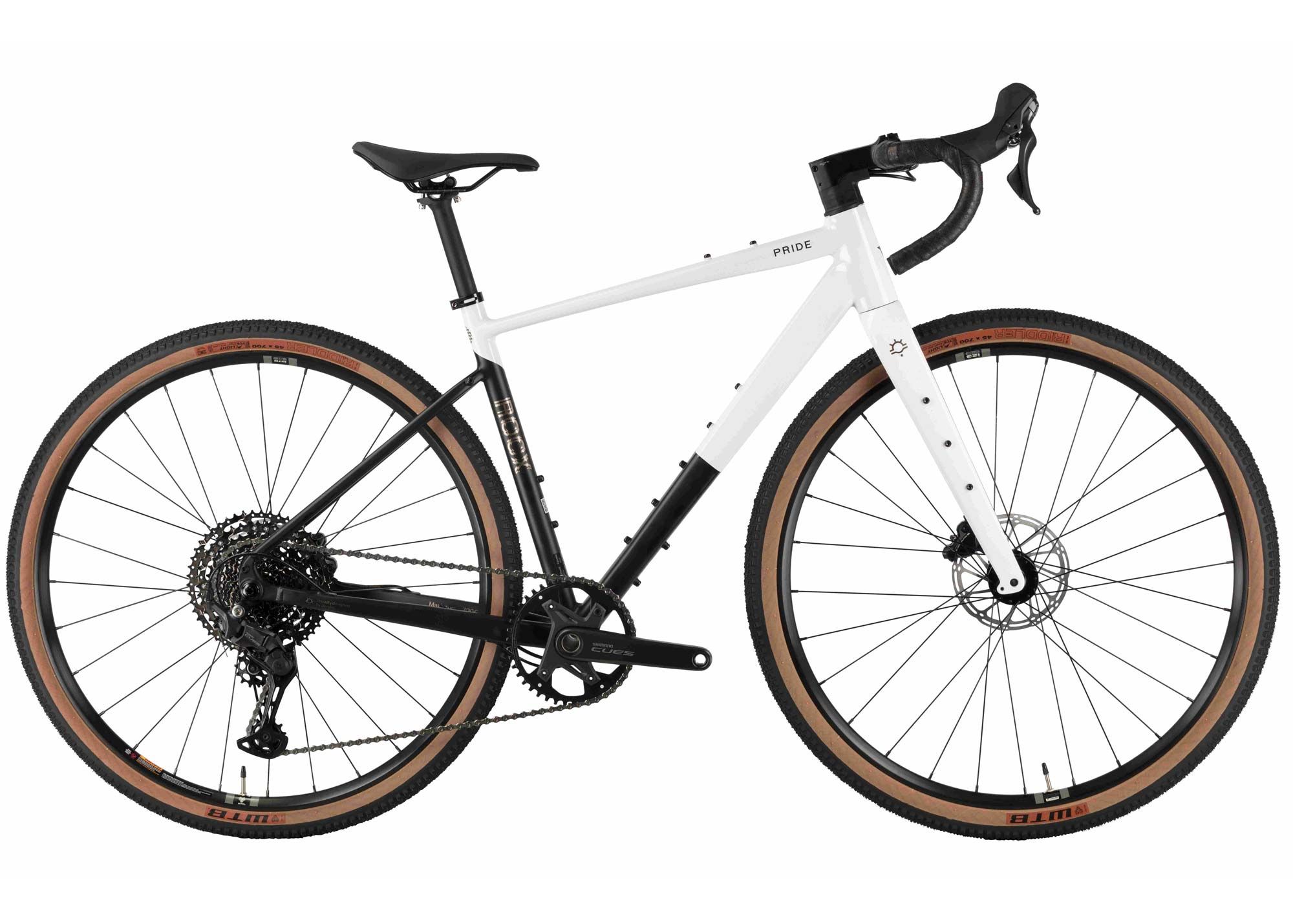 Велосипед 28 PRIDE ROCX 8.3 (2026) рама - M White-Black