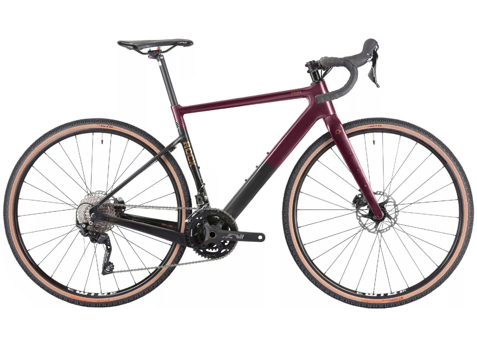 Велосипед 28 PRIDE JET ROCX (2026) рама - XL Burgundy-Black-Gold